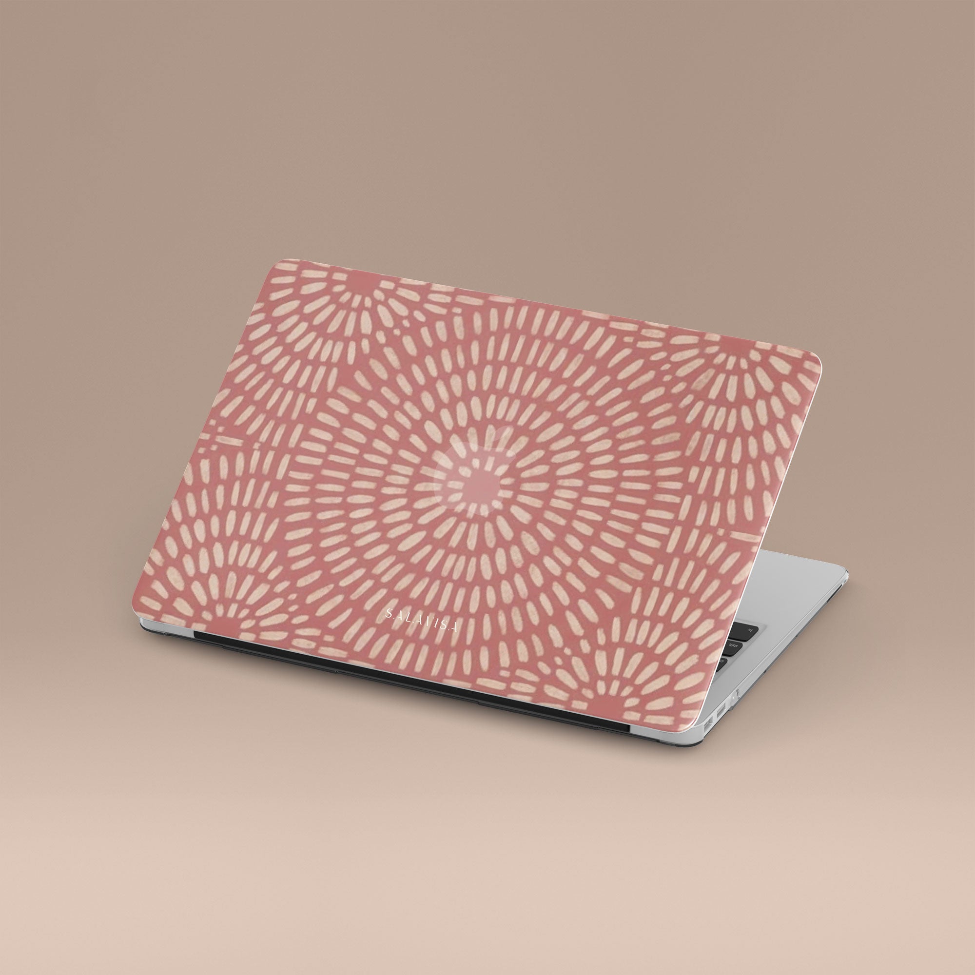 Sunburst Rose MacBook Case — view 4 — Salavisa