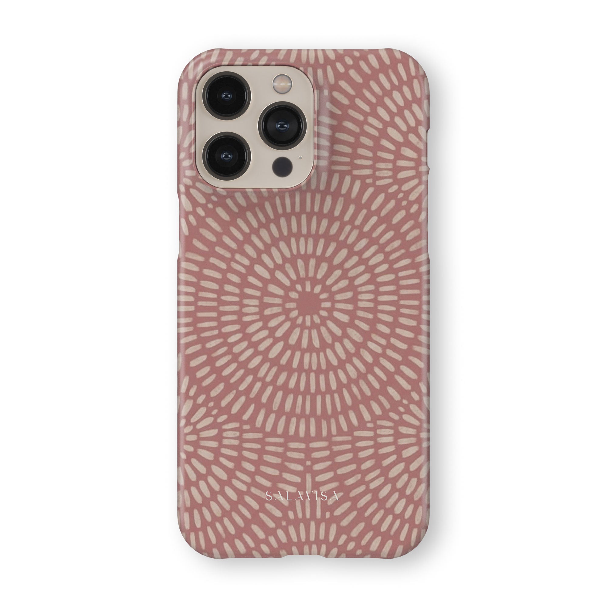 Sunburst Rose Phone Case — front view