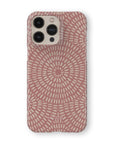 Sunburst Rose Phone Case — front view