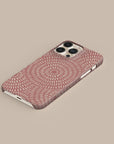 Sunburst Rose Phone Case — side profile