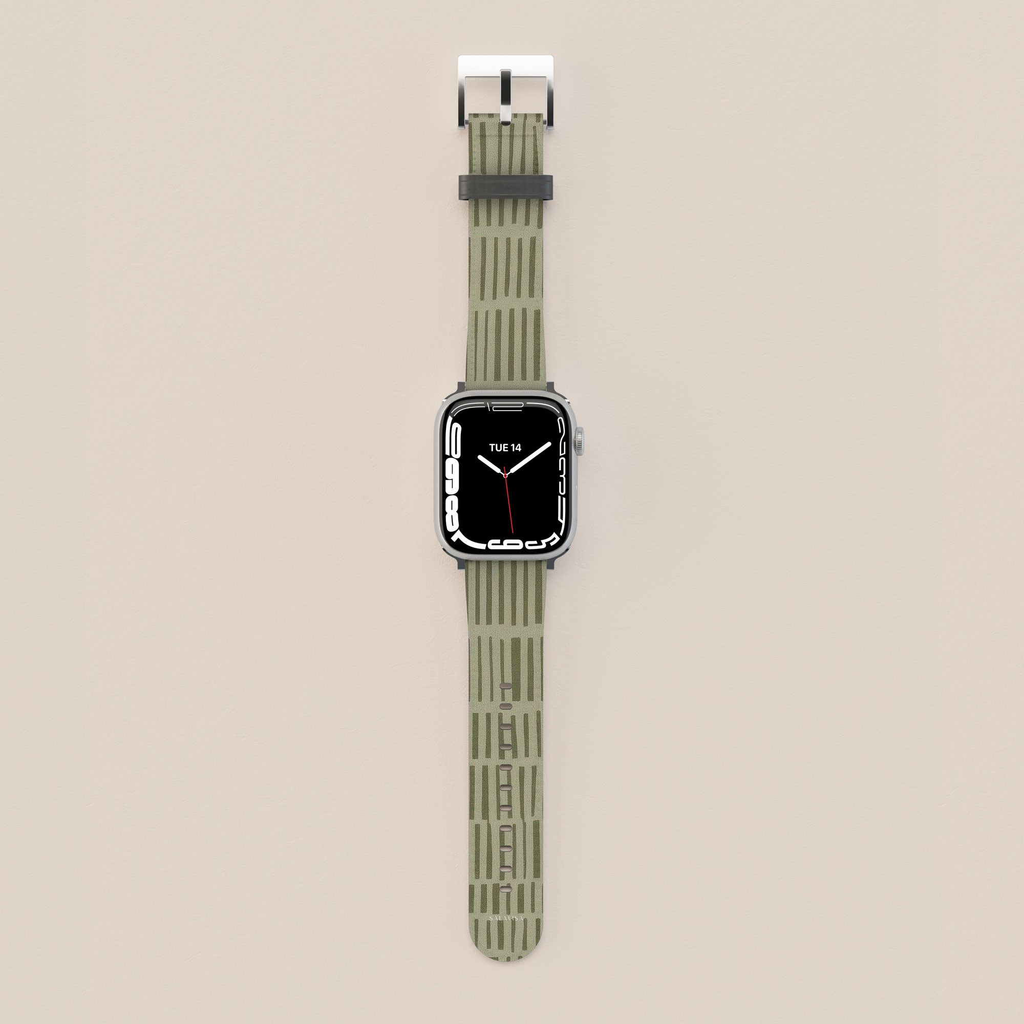 Tally Sage Apple Watch Band — view 2 — Salavisa