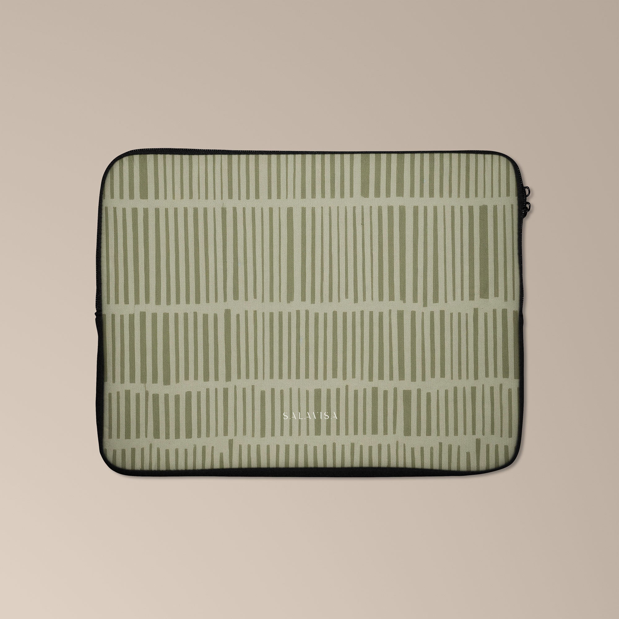 Tally Sage Laptop Sleeve — view 2 — Salavisa