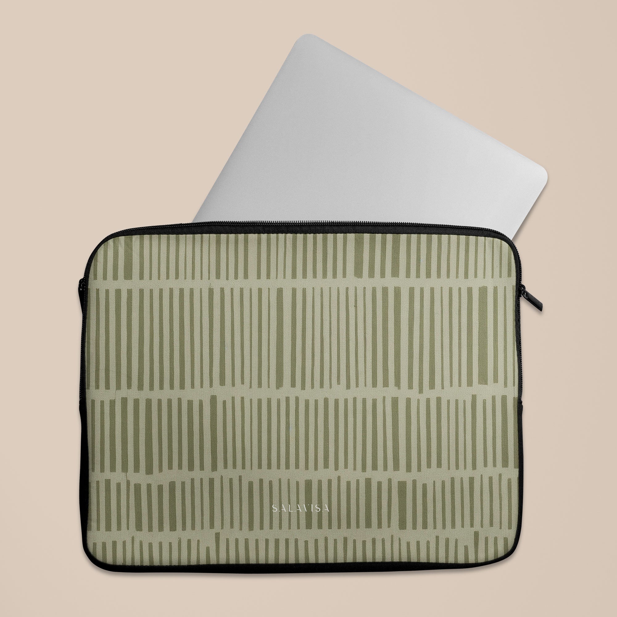 Tally Sage Laptop Sleeve — view 5 — Salavisa