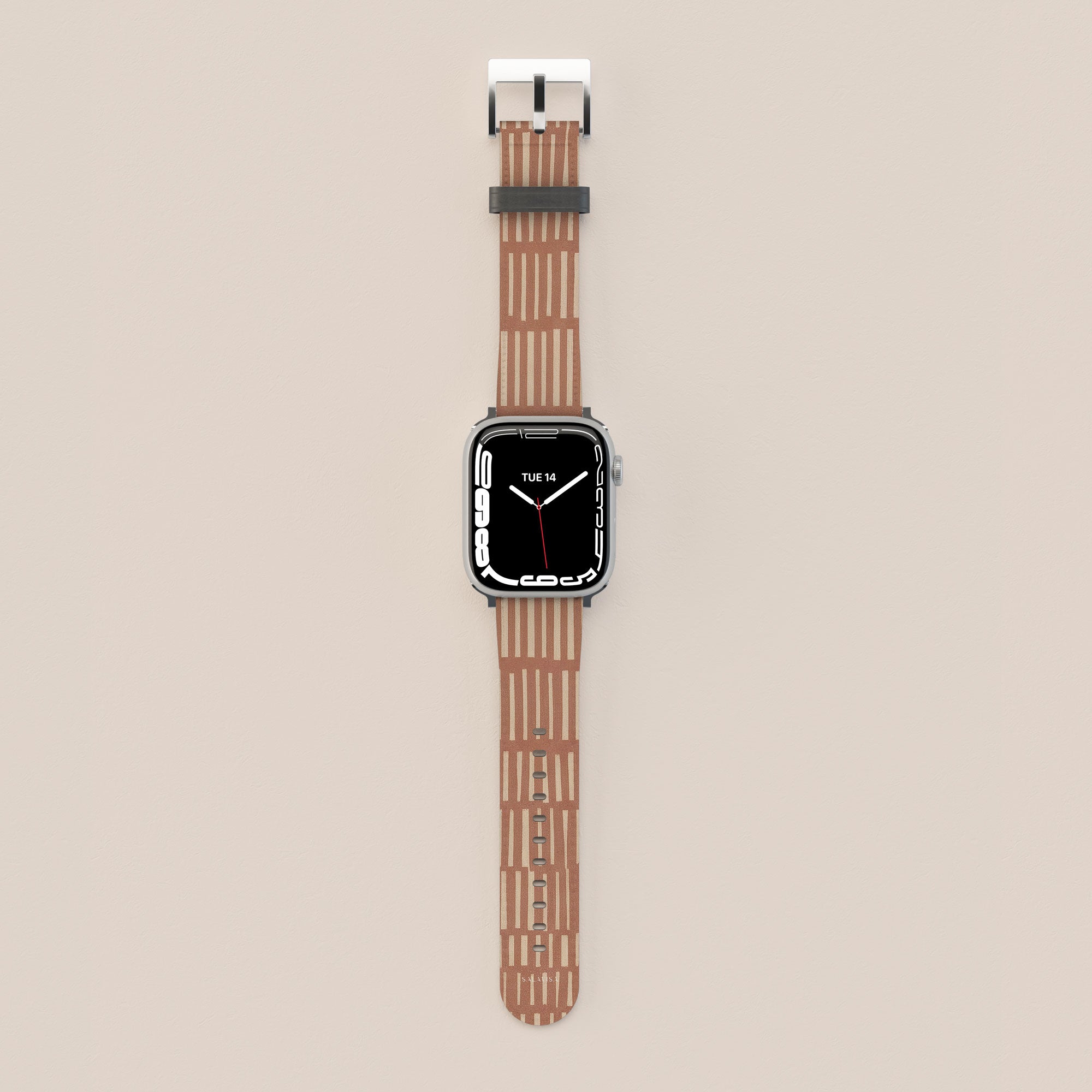 Tally Terracotta Apple Watch Band — view 2 — Salavisa