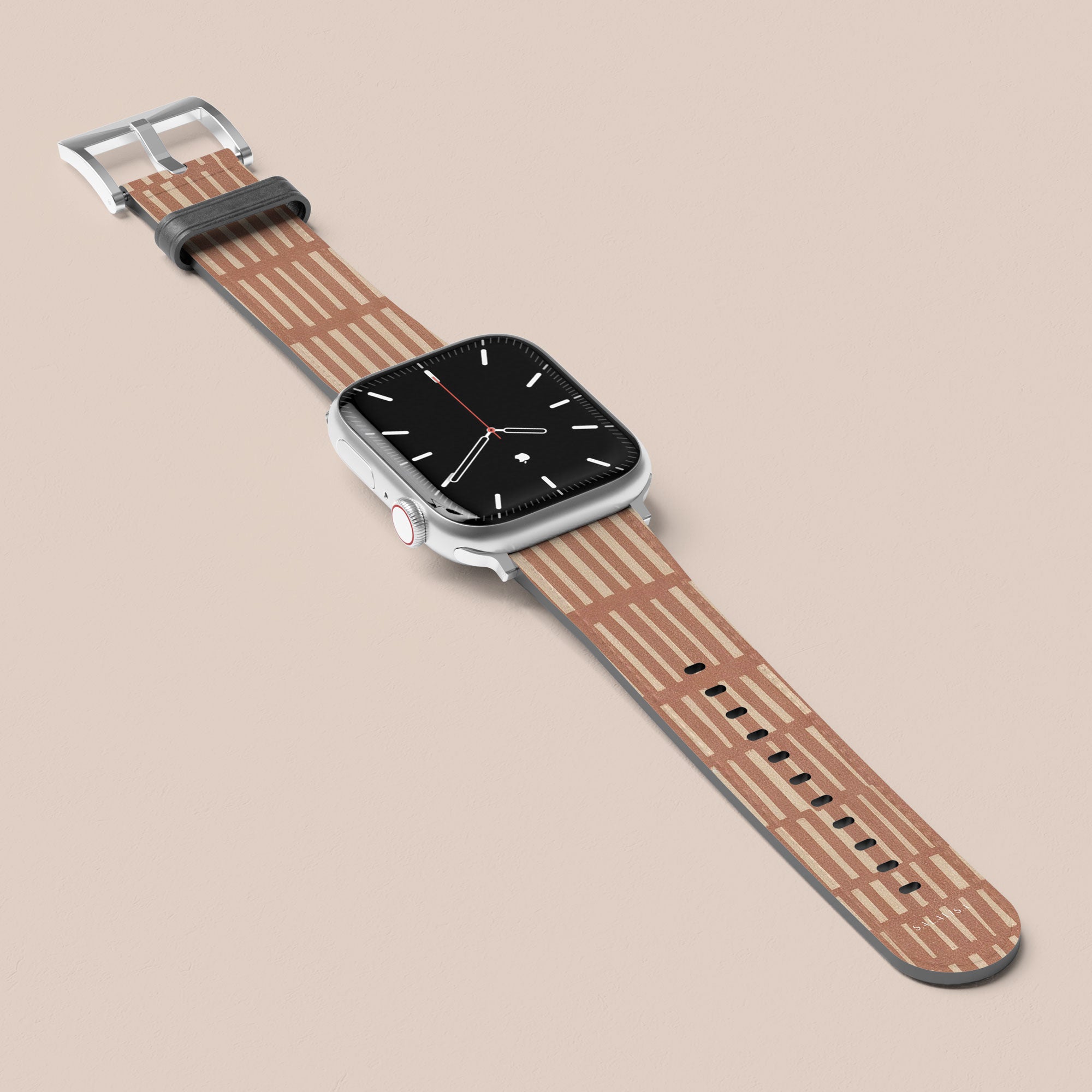 Tally Terracotta Apple Watch Band — view 3 — Salavisa