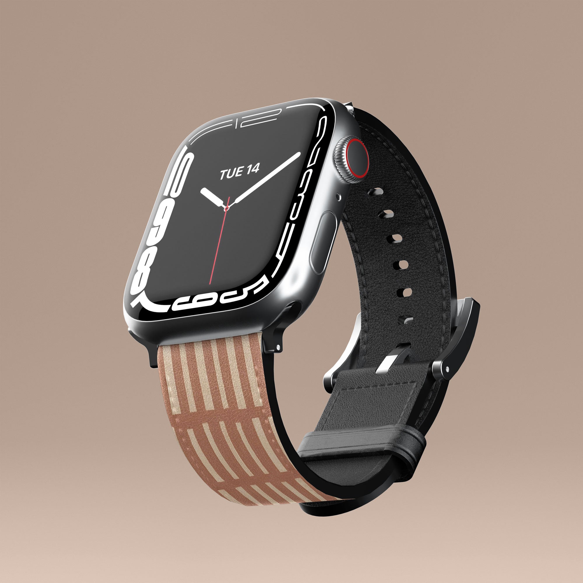 Tally Terracotta Apple Watch Band — view 4 — Salavisa