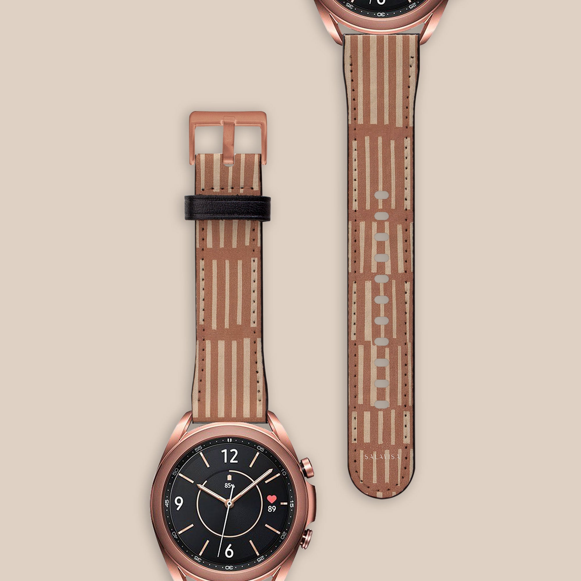 Tally Terracotta Galaxy Watch Band — view 2 — Salavisa