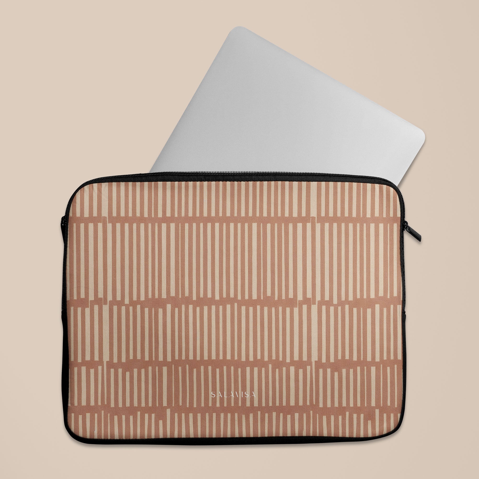 Tally Terracotta Laptop Sleeve — view 5 — Salavisa