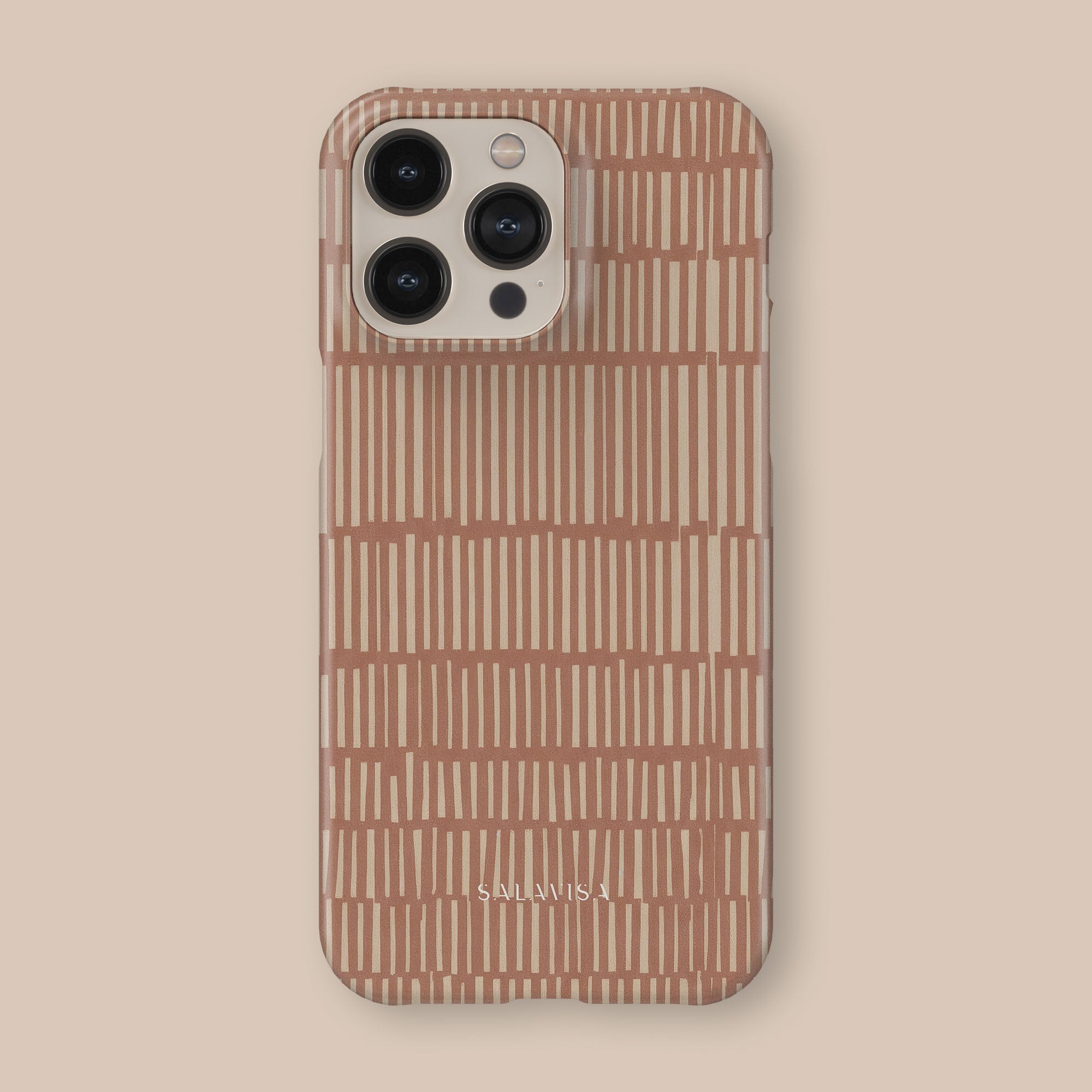 Tally Terracotta — Phone Case — angle view — Salavisa