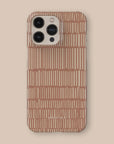 Tally Terracotta — Phone Case — angle view