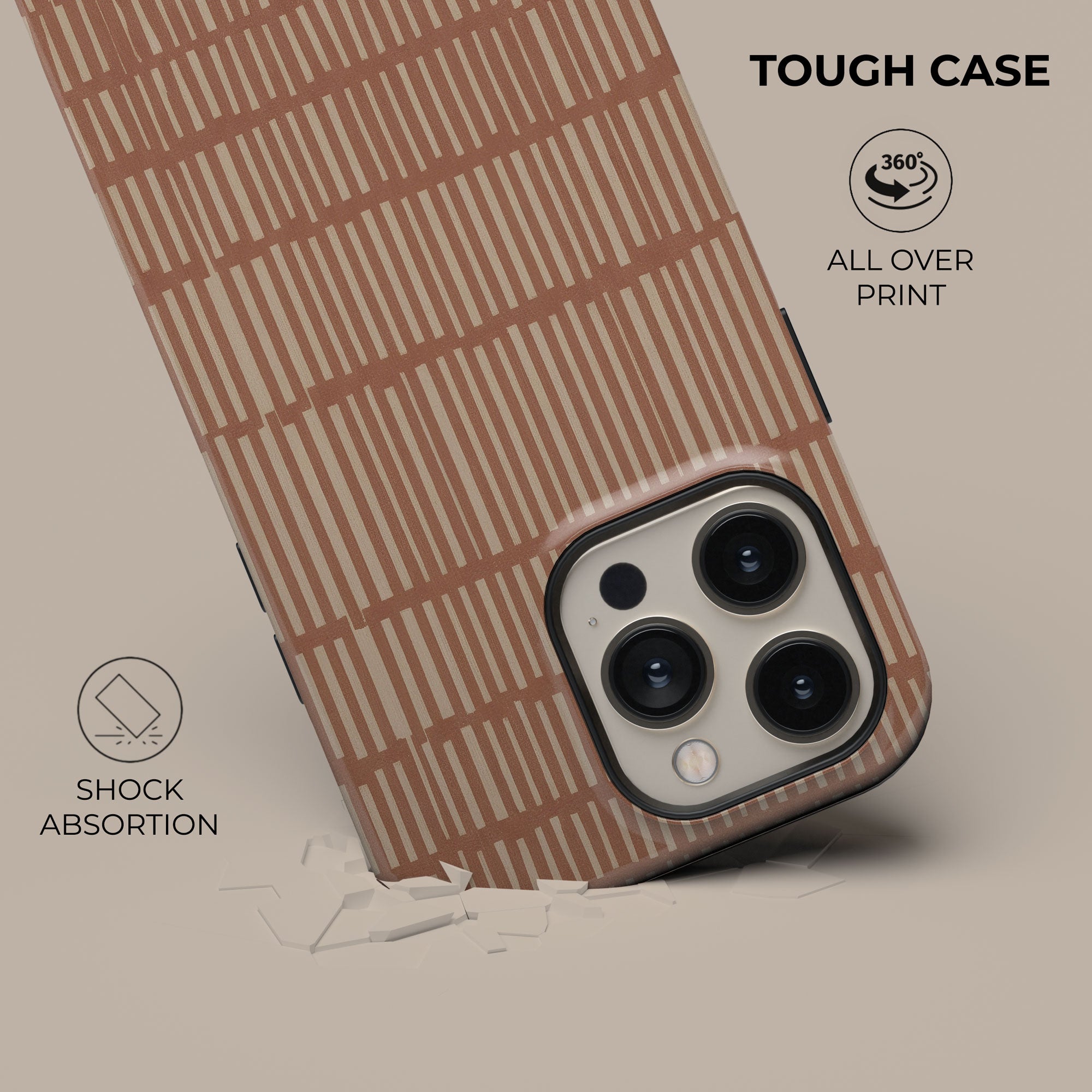 Tally Terracotta — Phone Case — detail view