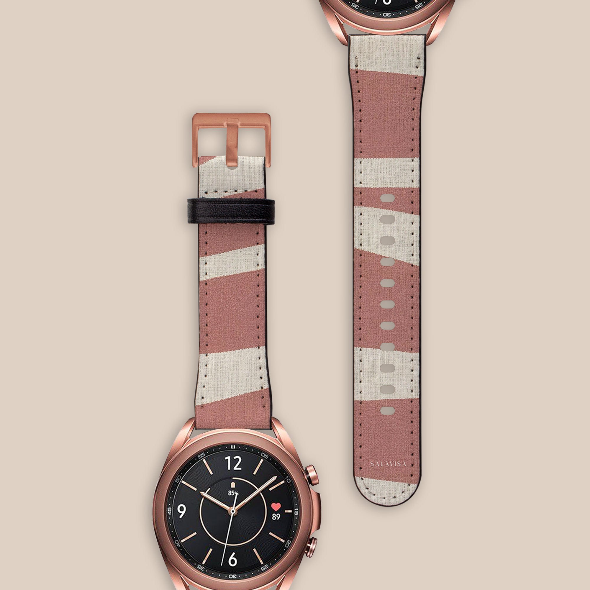 Torn Rose Galaxy Watch Band — view 2 — Salavisa