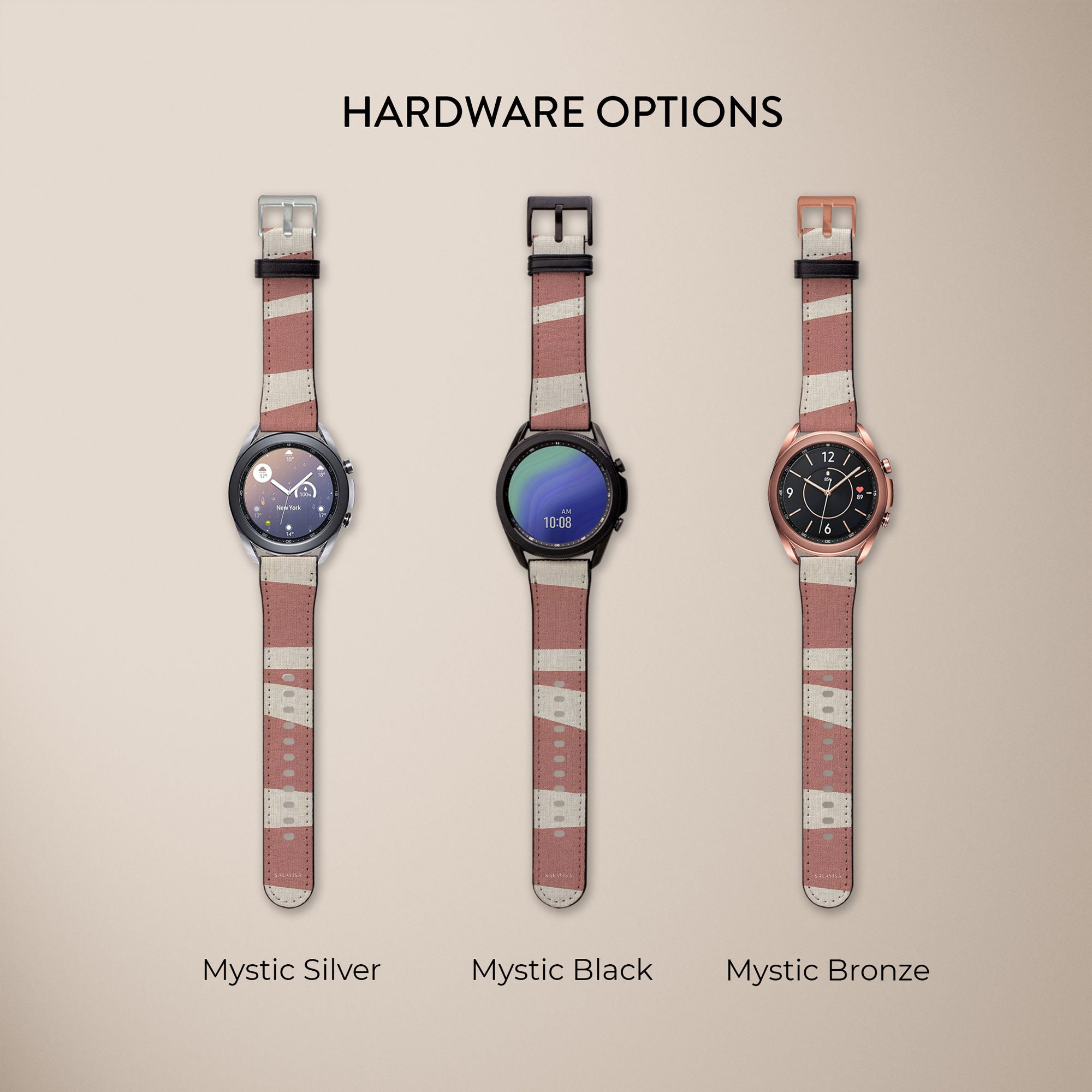 Torn Rose Galaxy Watch Band — view 6 — Salavisa