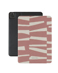 Torn Rose iPad Case. Front view.