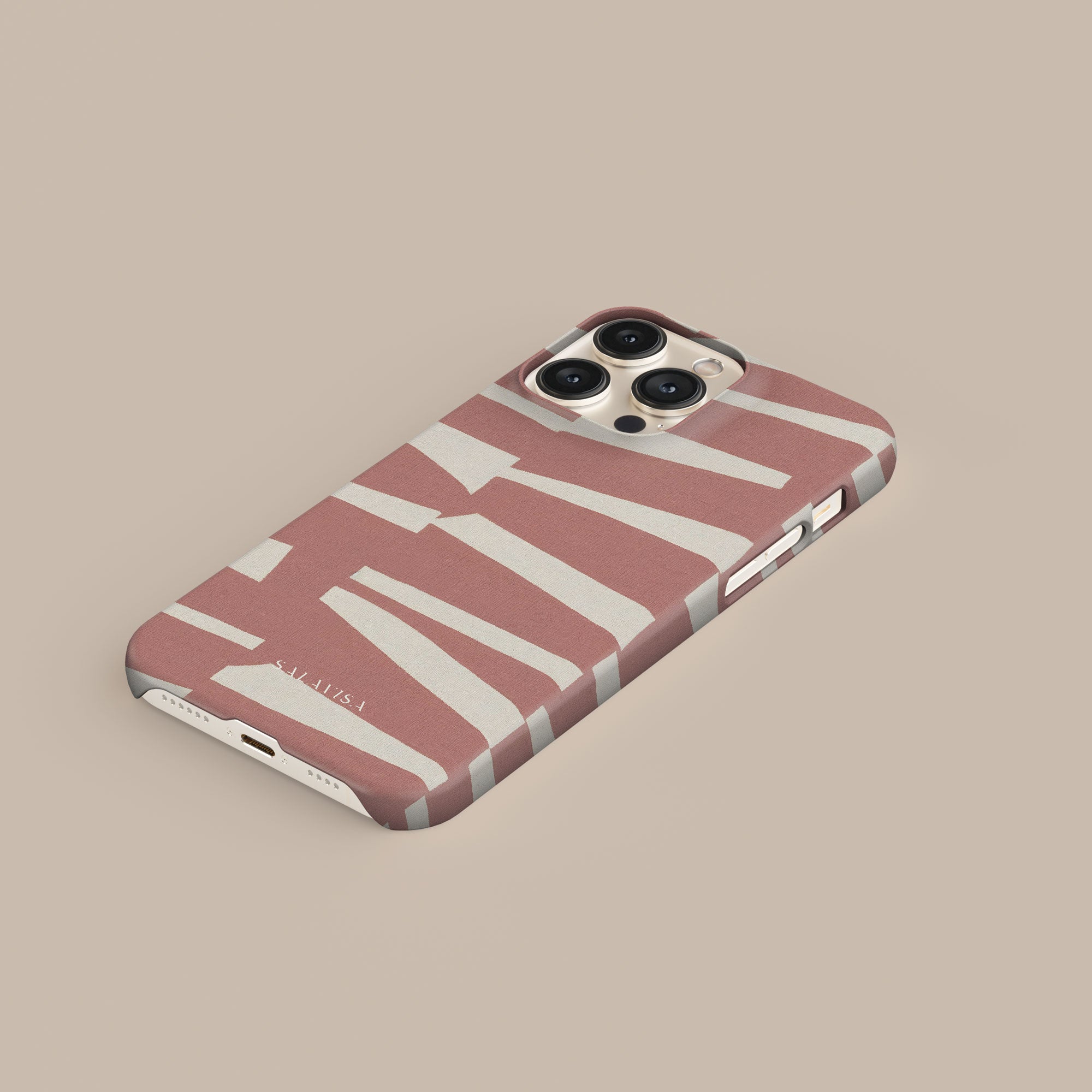 Torn Rose Phone Case — side profile — Salavisa