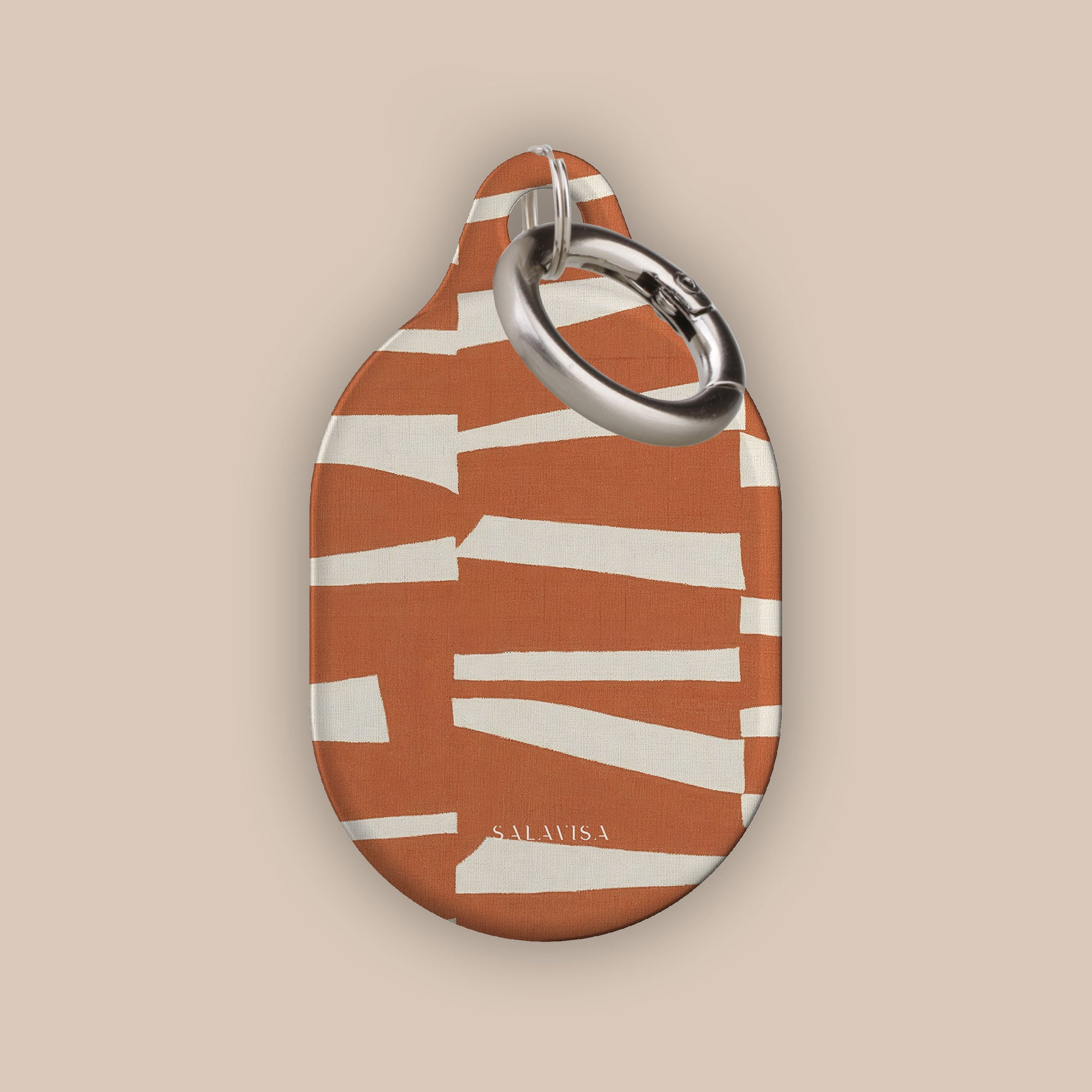 Torn Rust AirTag Holder — view 2 — Salavisa