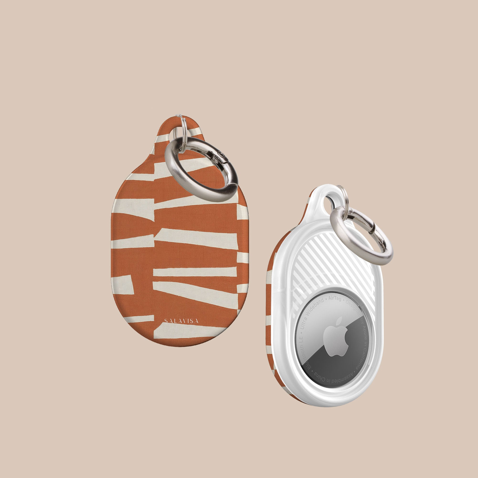 Torn Rust AirTag Holder — view 3 — Salavisa