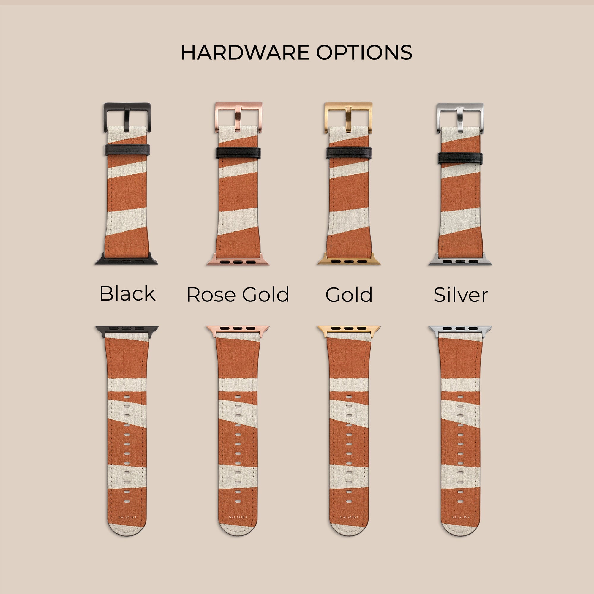 Torn Rust Apple Watch Band — view 8