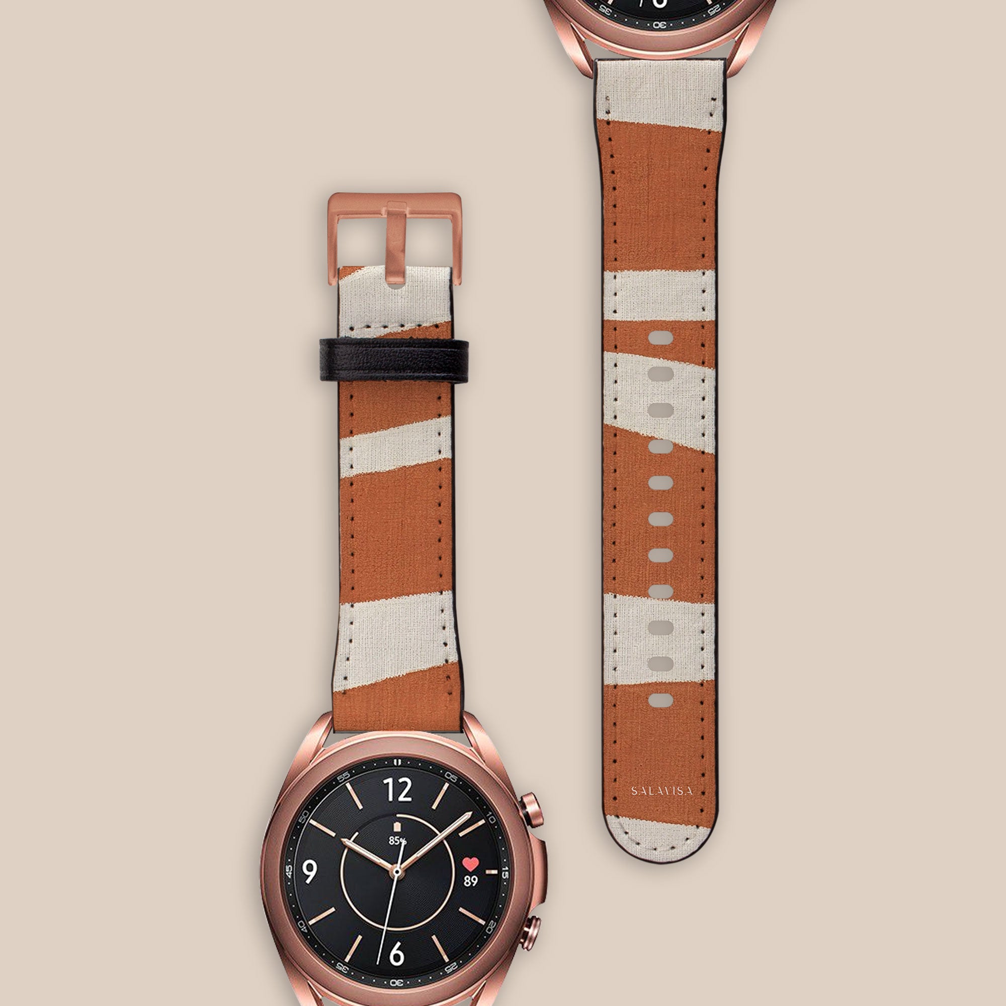 Torn Rust Galaxy Watch Band — view 2
