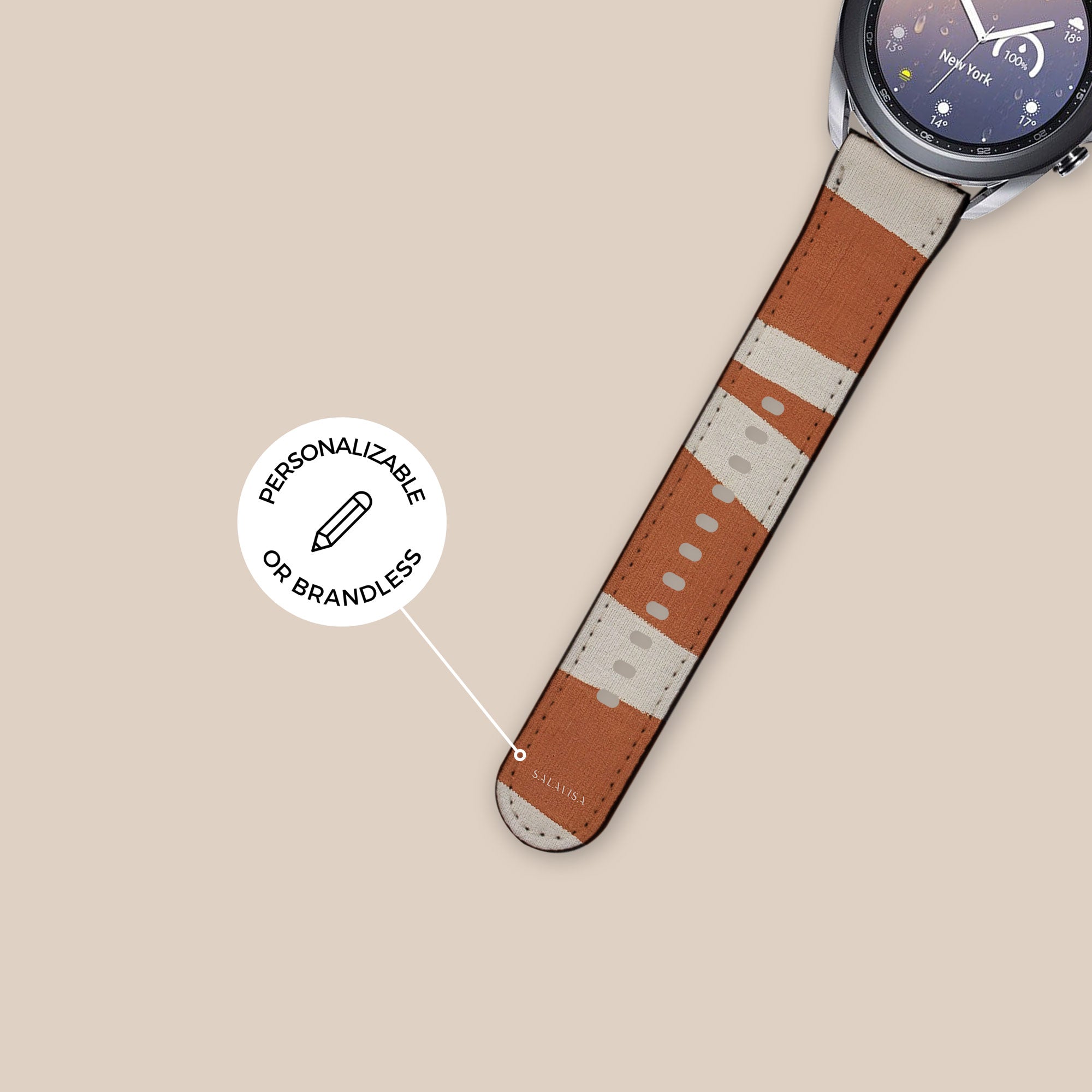Torn Rust Galaxy Watch Band — view 5