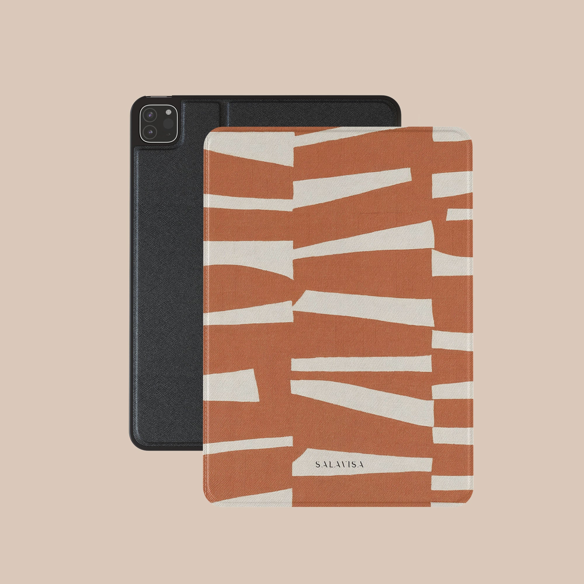 Torn Rust iPad Case. View 2. — Salavisa