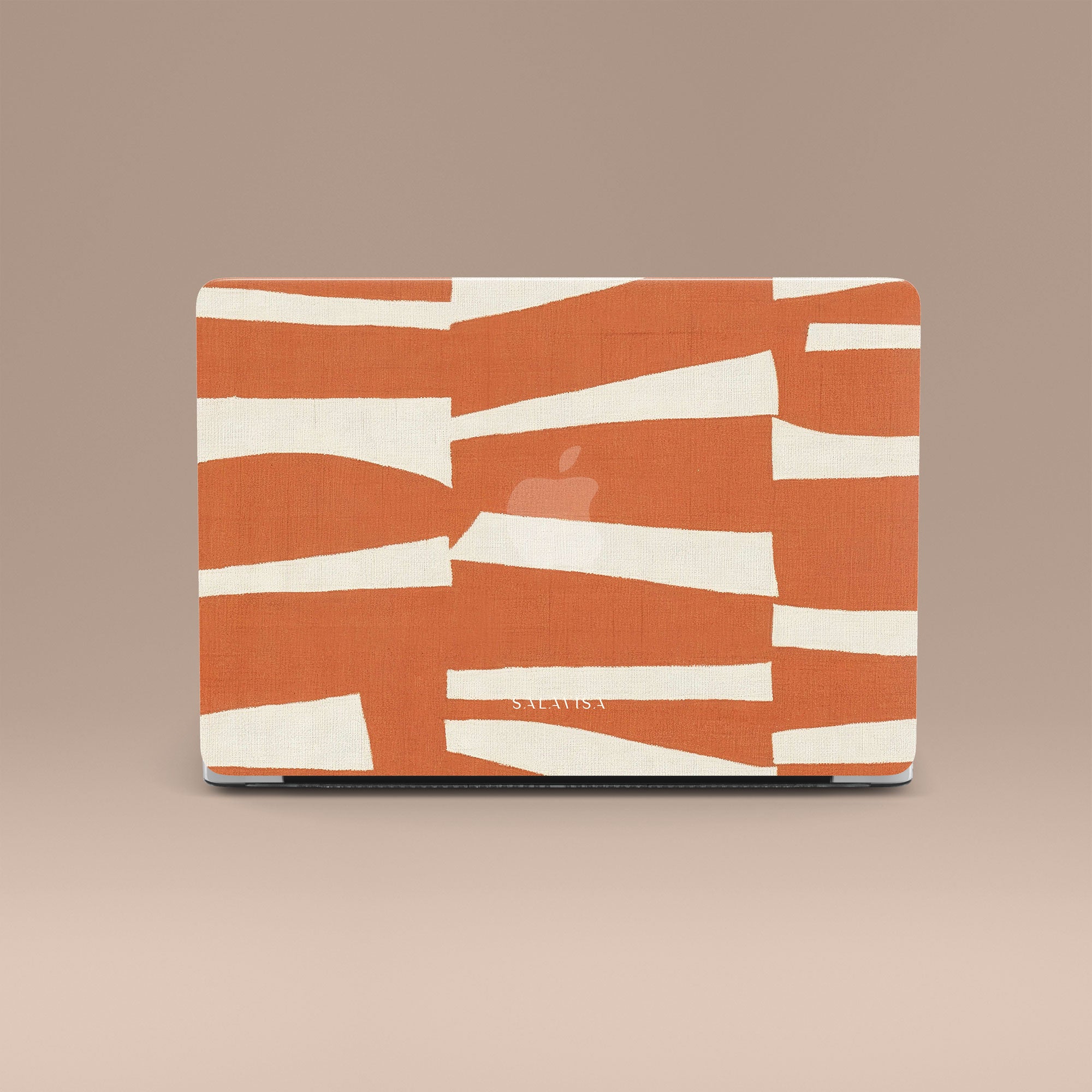 Torn Rust MacBook Case — view 2 — Salavisa