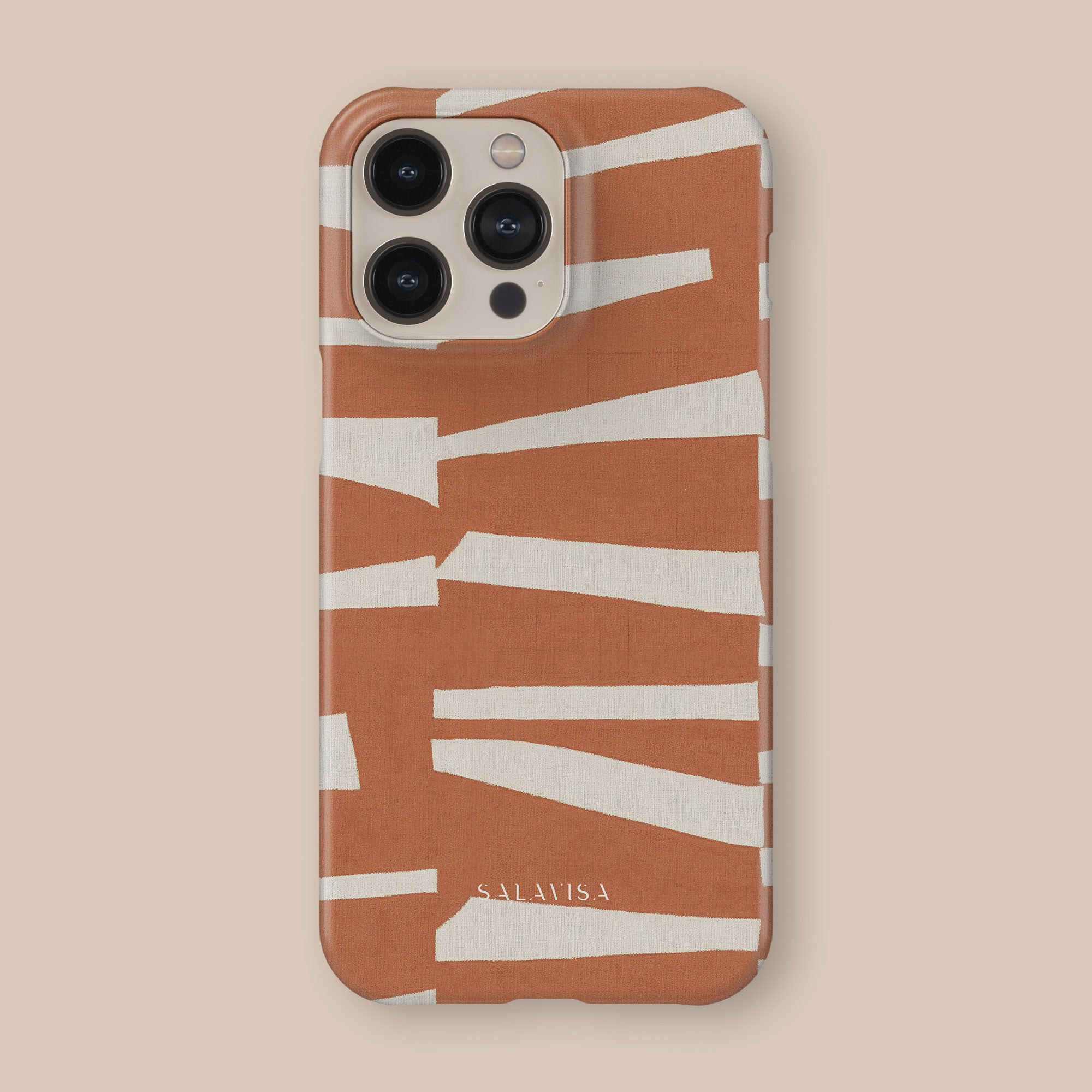 Torn Rust Phone Case — angle view — Salavisa