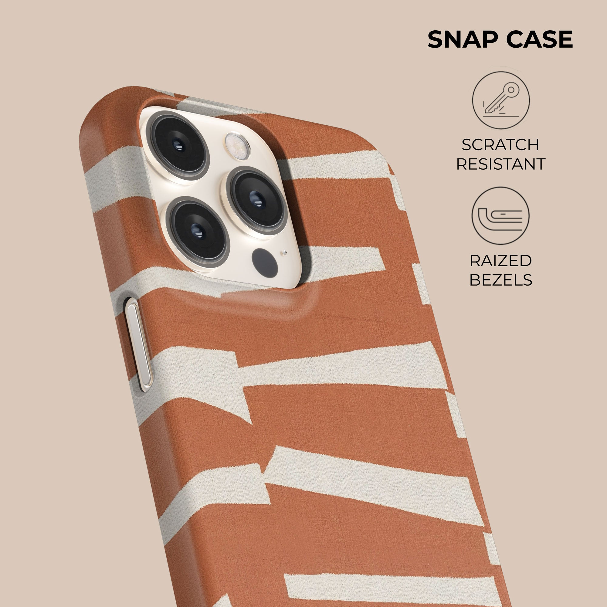 Torn Rust Phone Case — view 5 — Salavisa