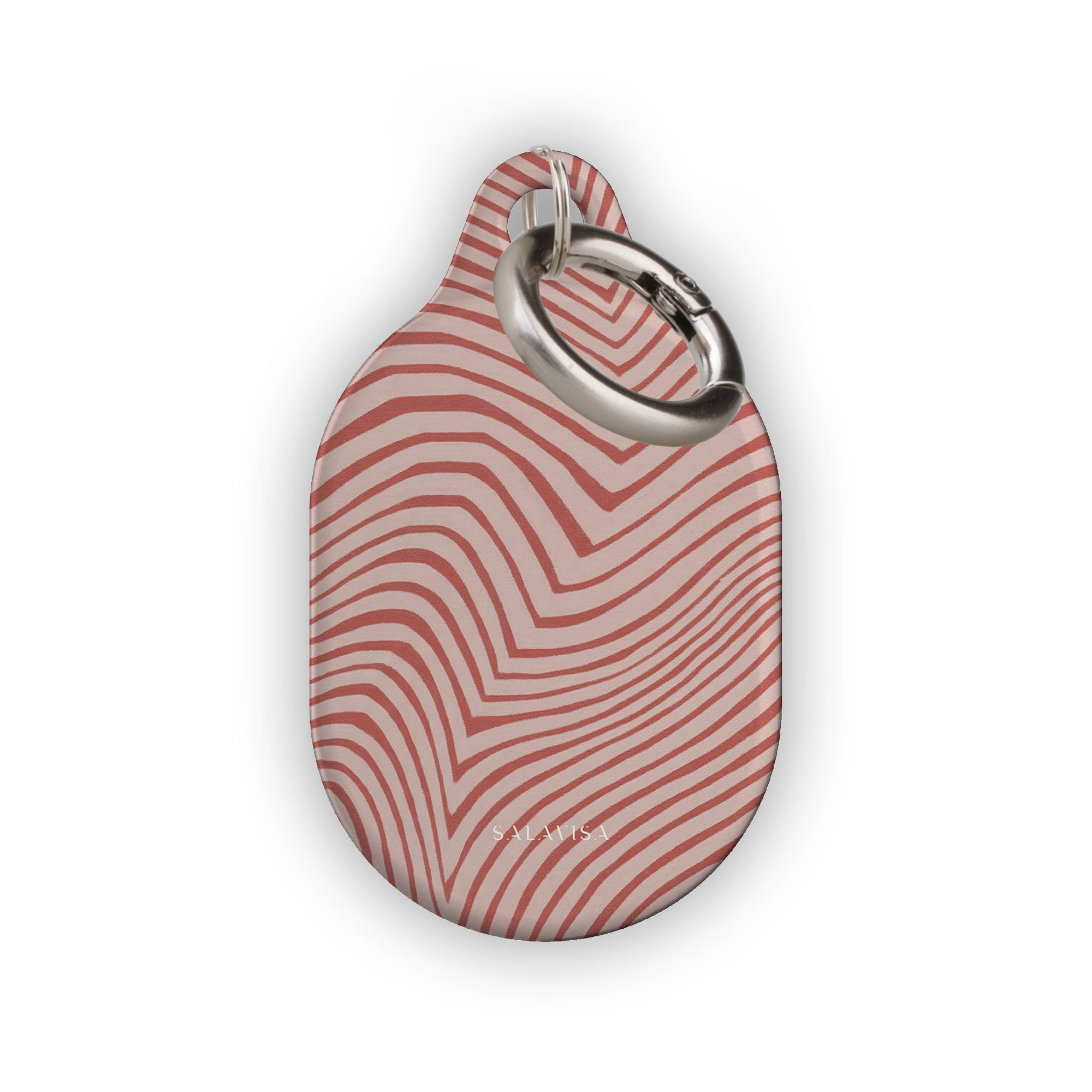 Wave Coral AirTag Holder — Salavisa