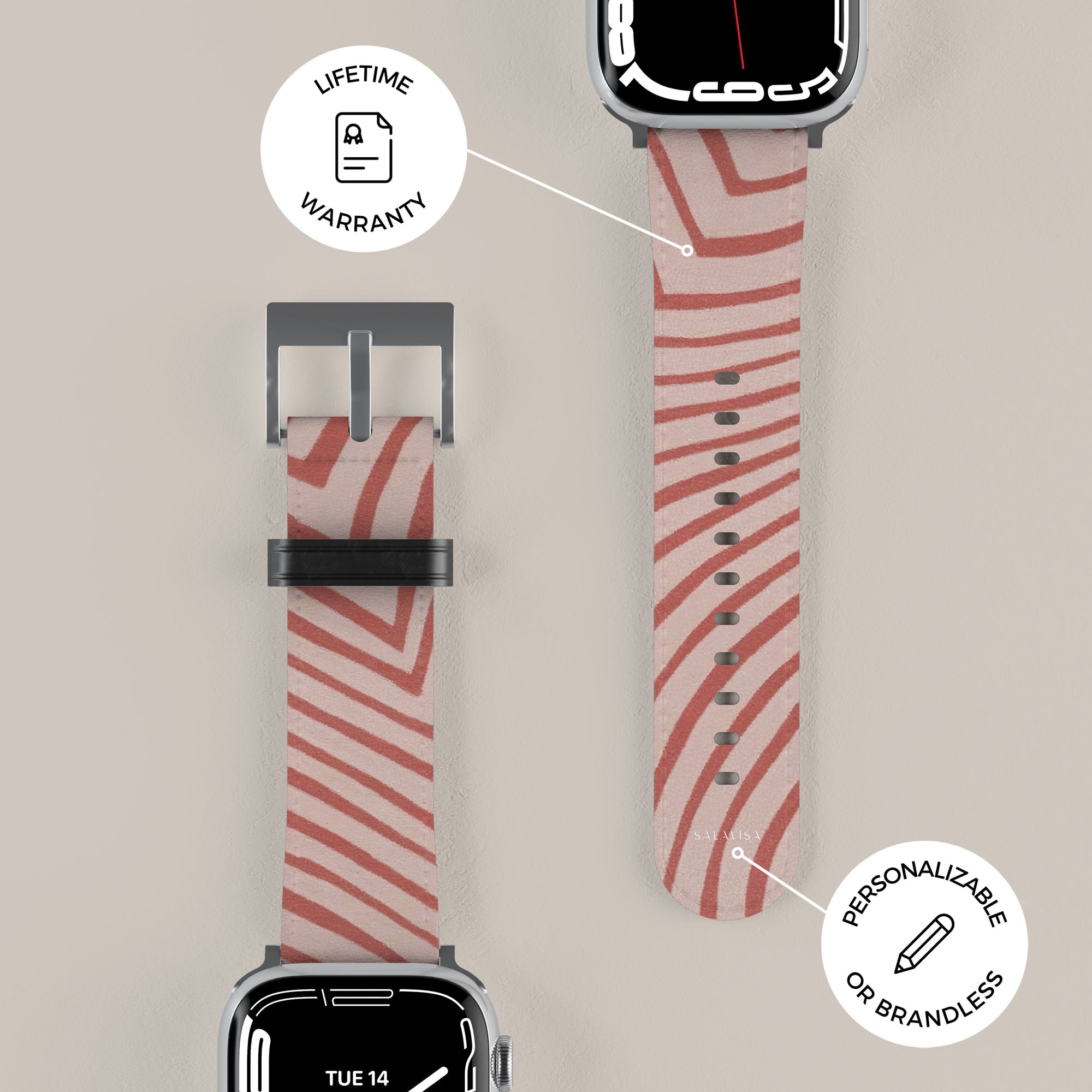 Wave Coral Apple Watch Band — view 7