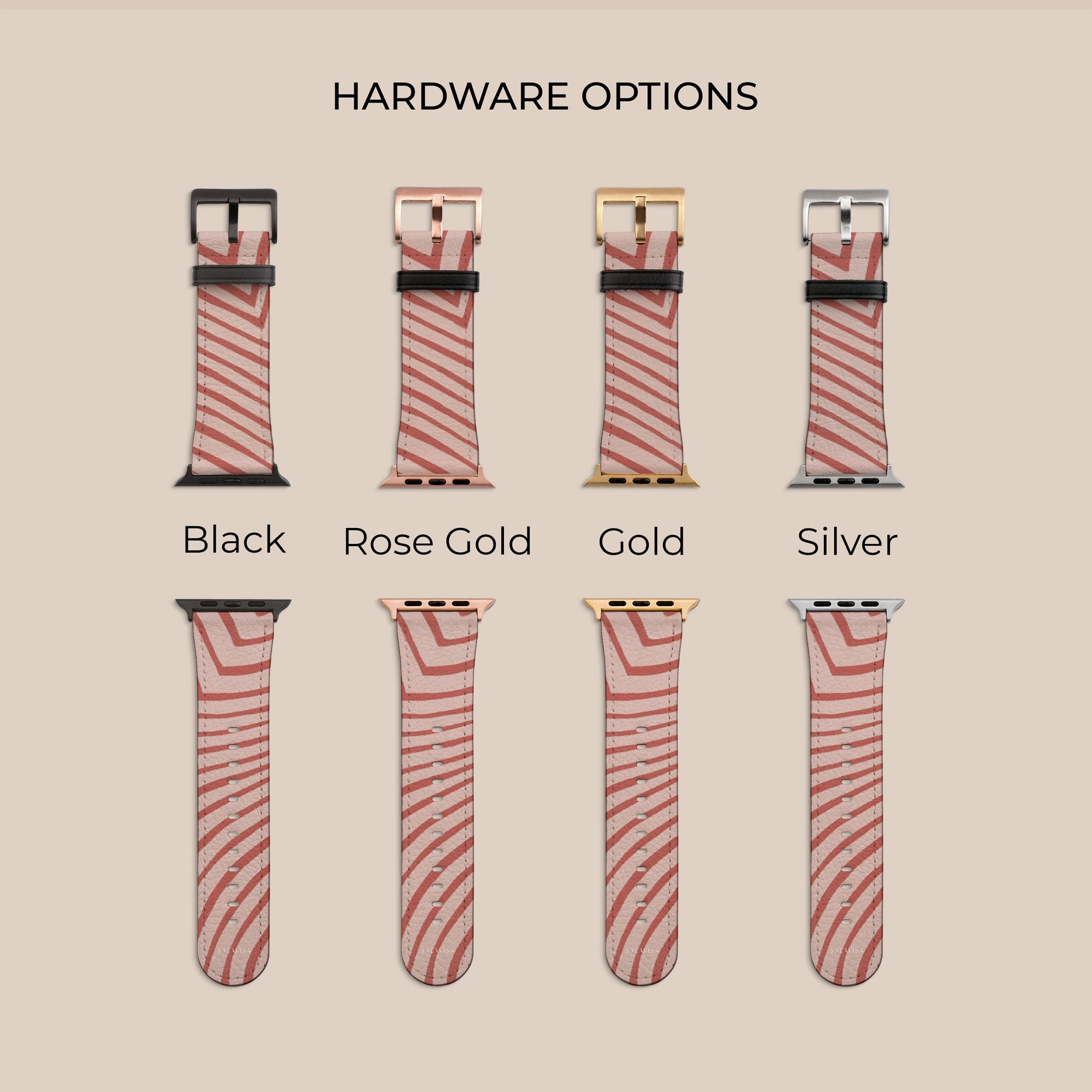 Wave Coral Apple Watch Band — view 8