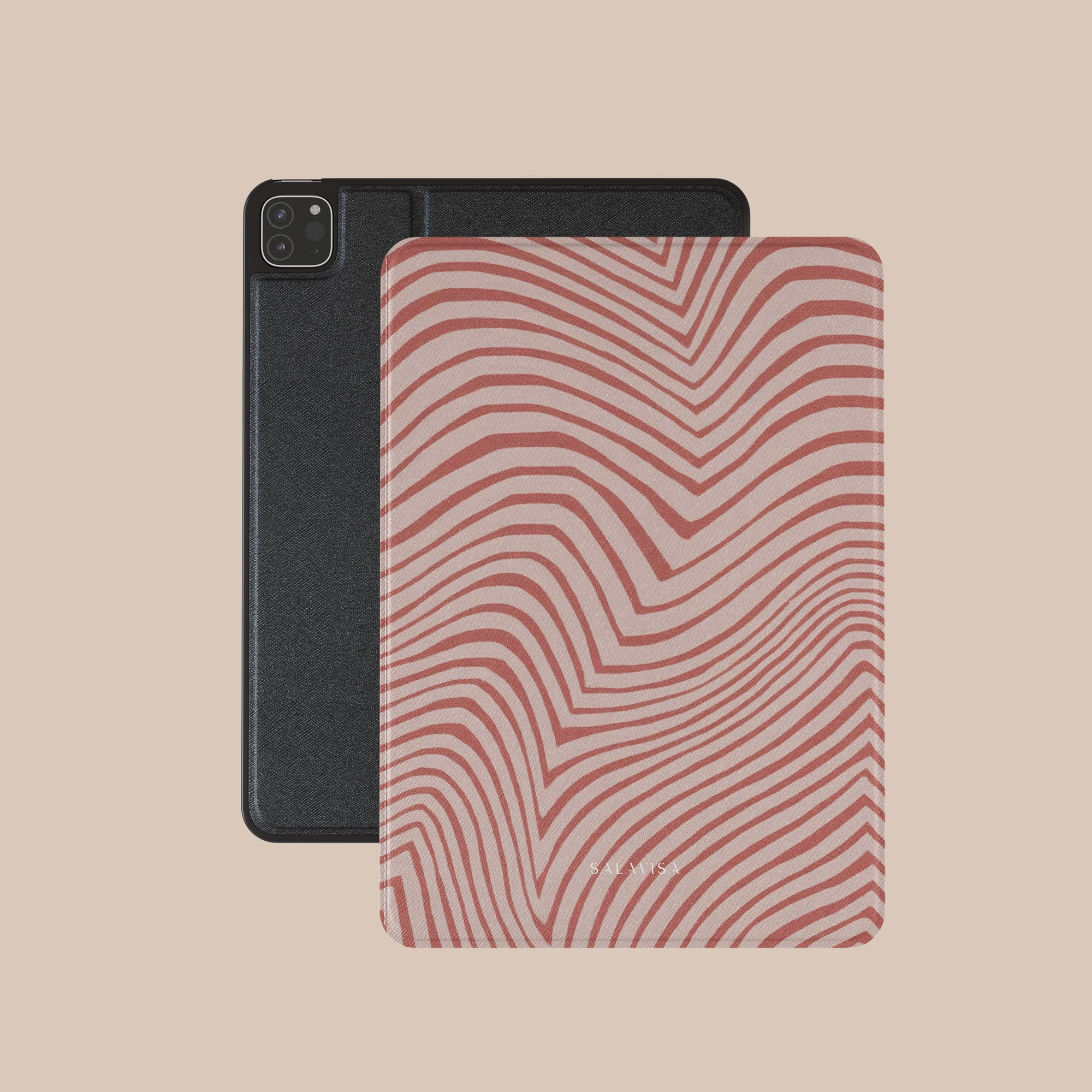 Wave Coral iPad Case. View 2. — Salavisa