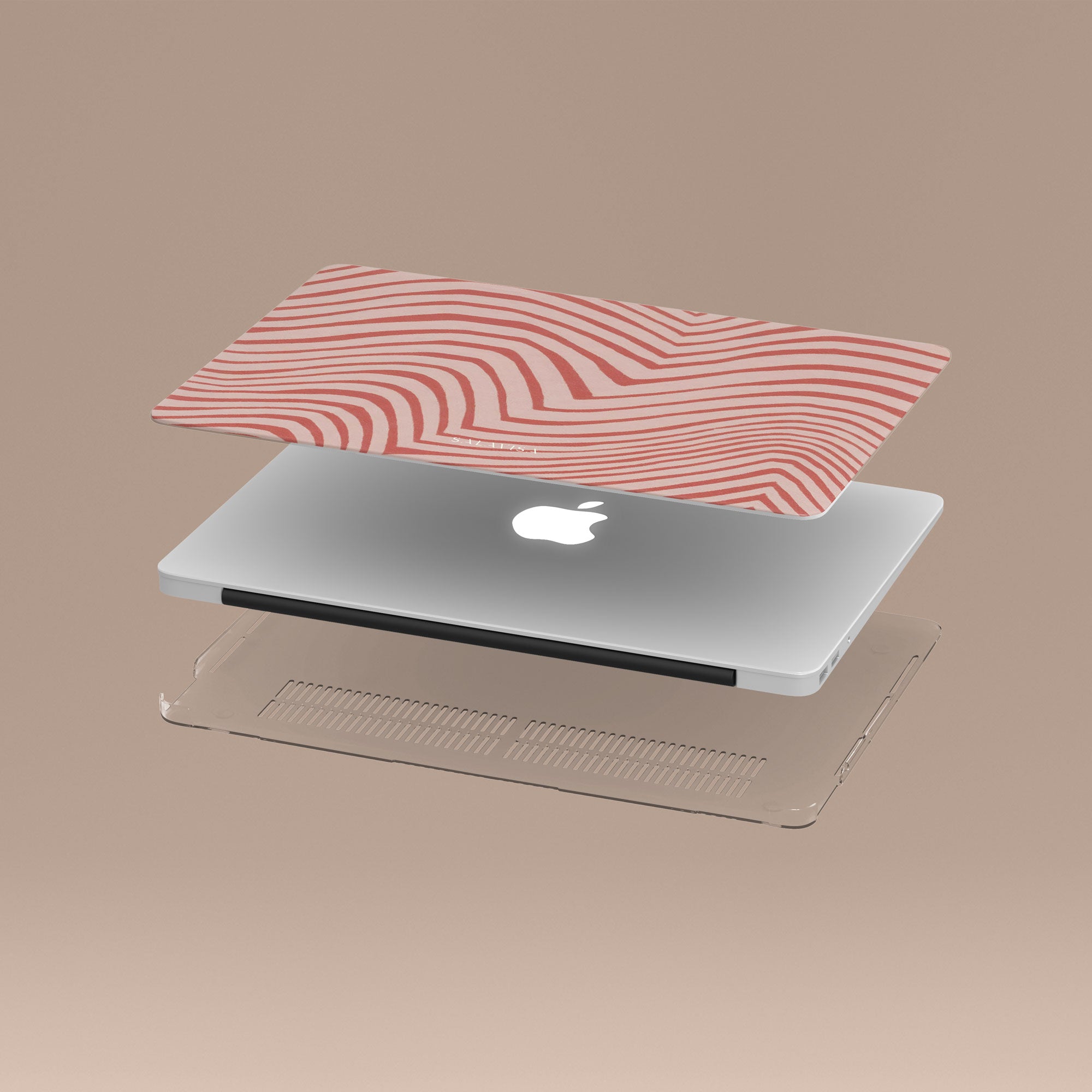 Wave Coral MacBook Case — view 5 — Salavisa