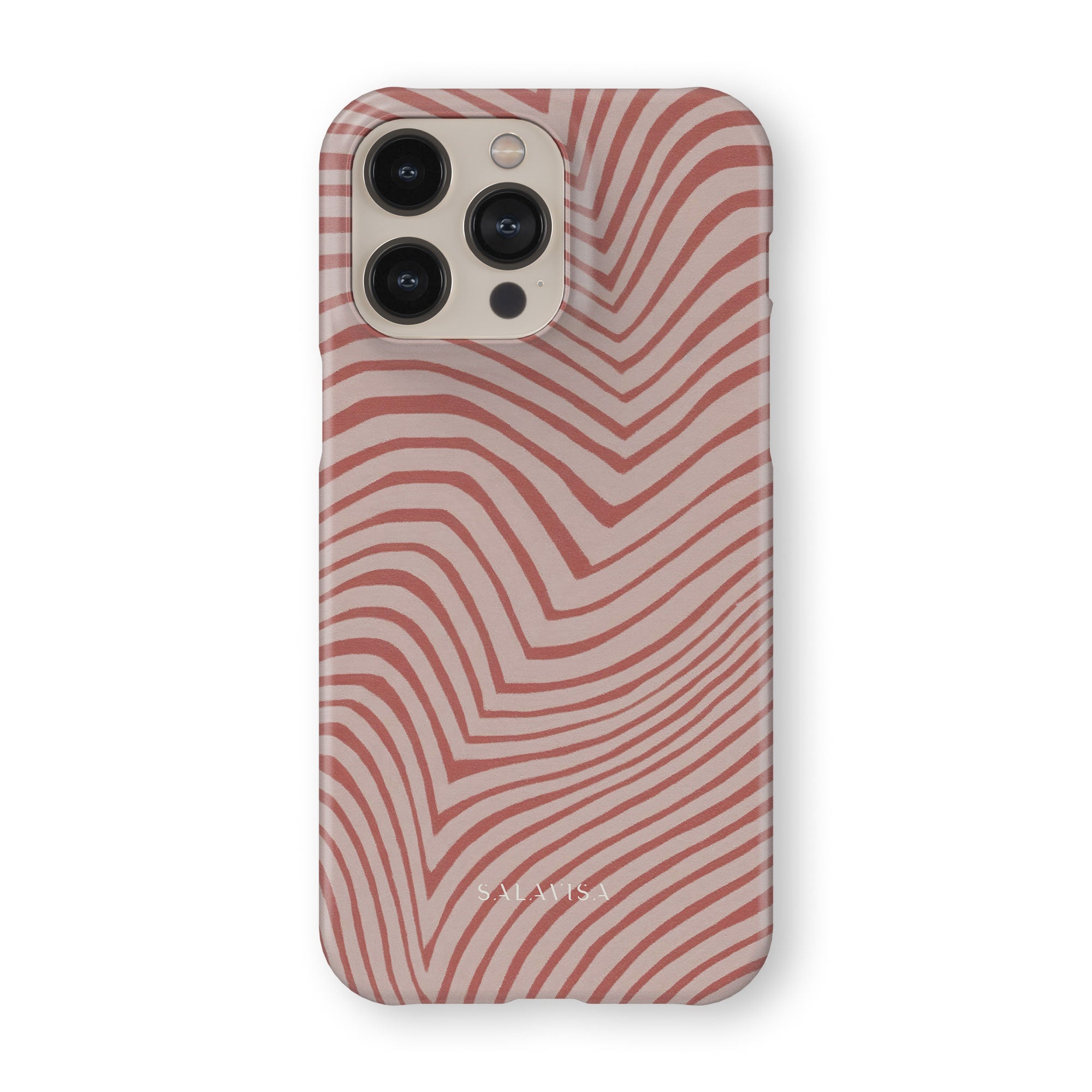 Wave Coral Phone Case — front view — Salavisa