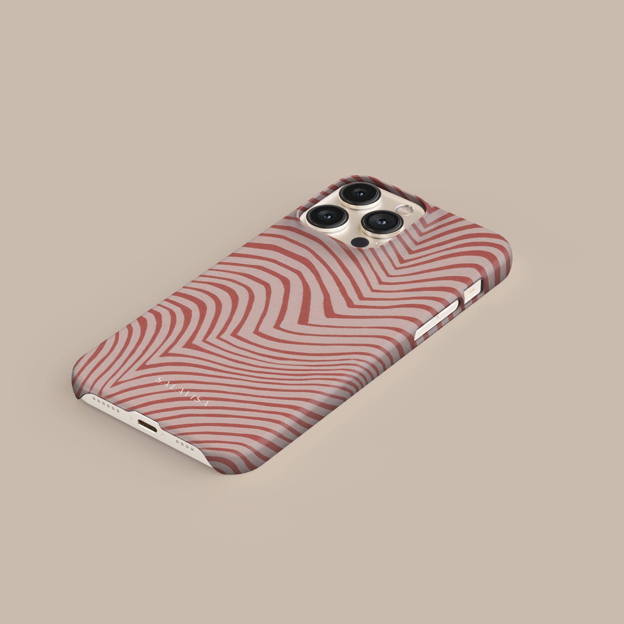 Wave Coral Phone Case — side profile — Salavisa