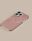 Wave Coral Phone Case — side profile