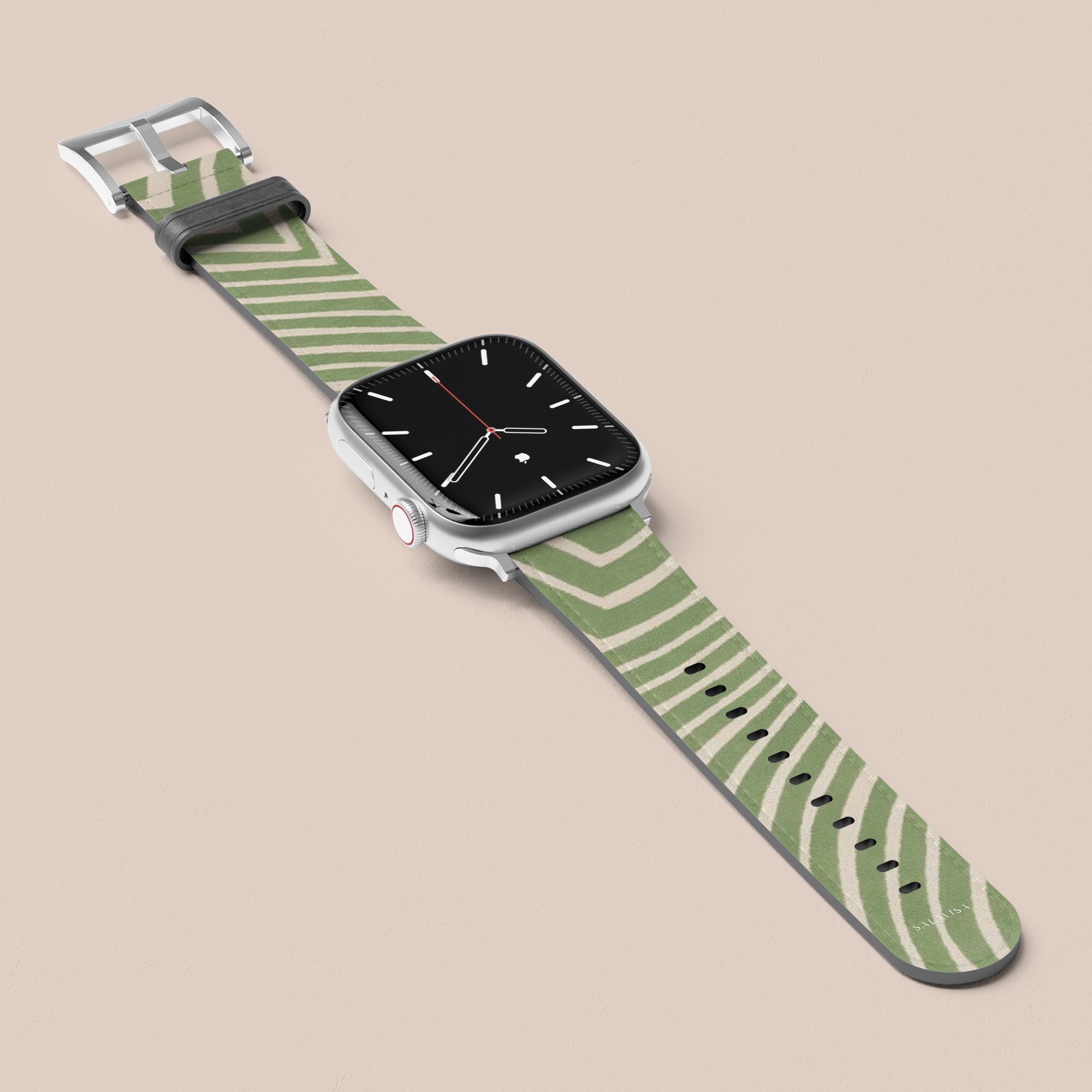 Wave Sage Apple Watch Band — view 3 — Salavisa