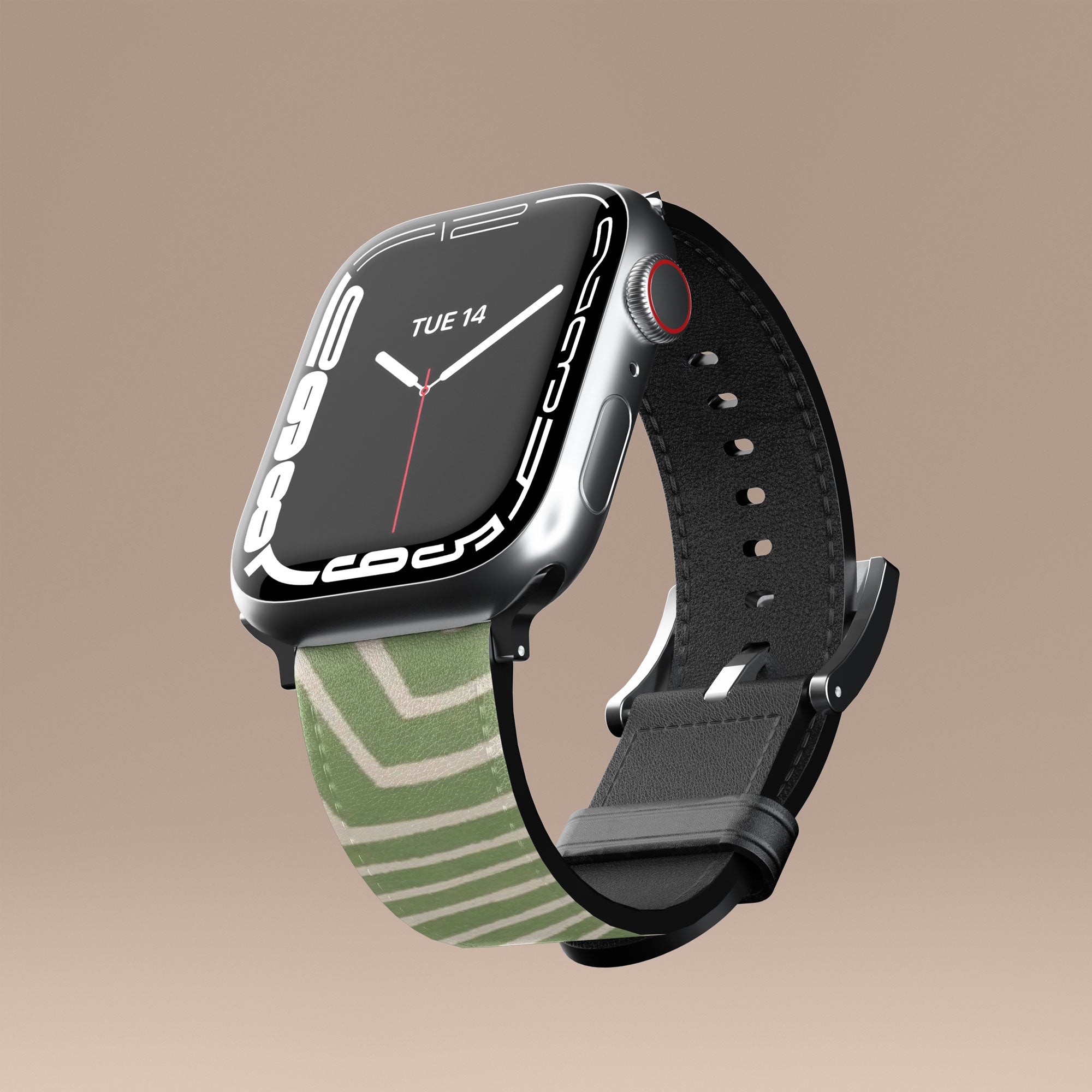 Wave Sage Apple Watch Band — view 4 — Salavisa