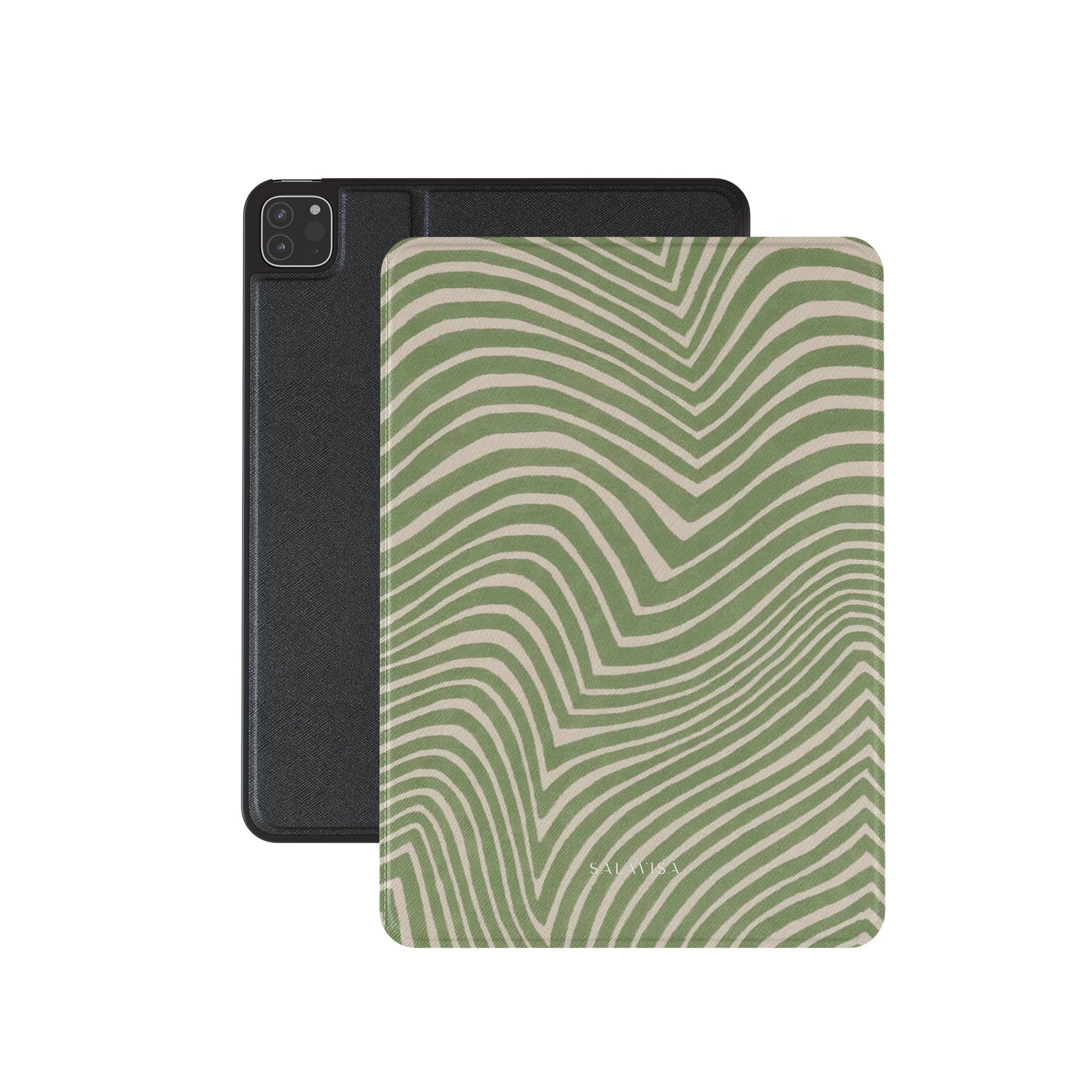 Wave Sage iPad Case. Front view. — Salavisa