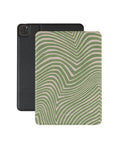 Wave Sage iPad Case. Front view.