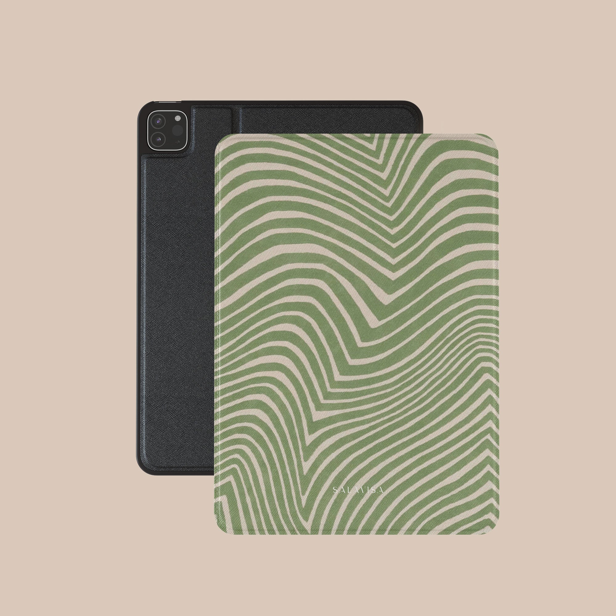 Wave Sage iPad Case. View 2. — Salavisa
