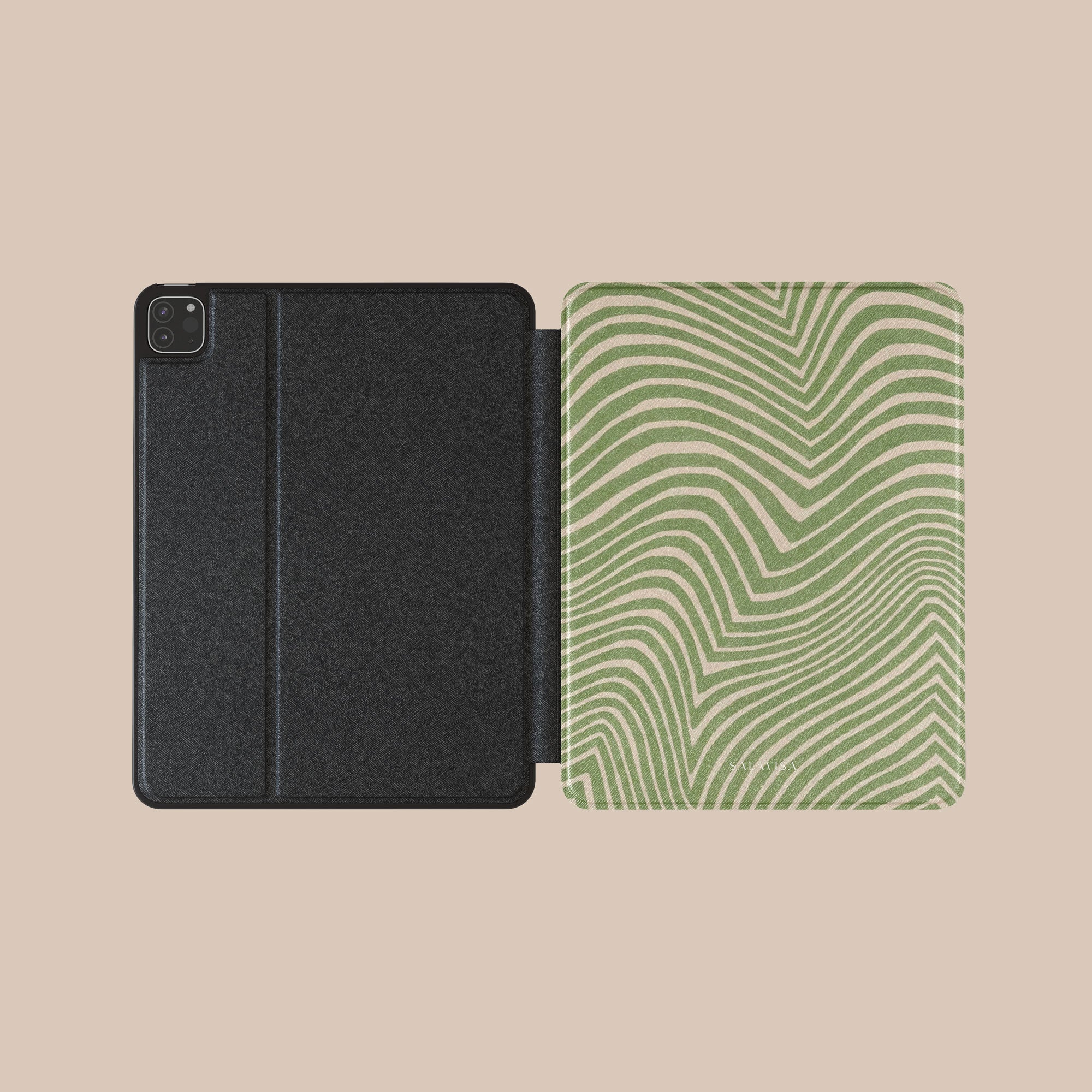 Wave Sage iPad Case. View 3. — Salavisa