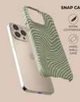 Wave Sage Phone Case — back view