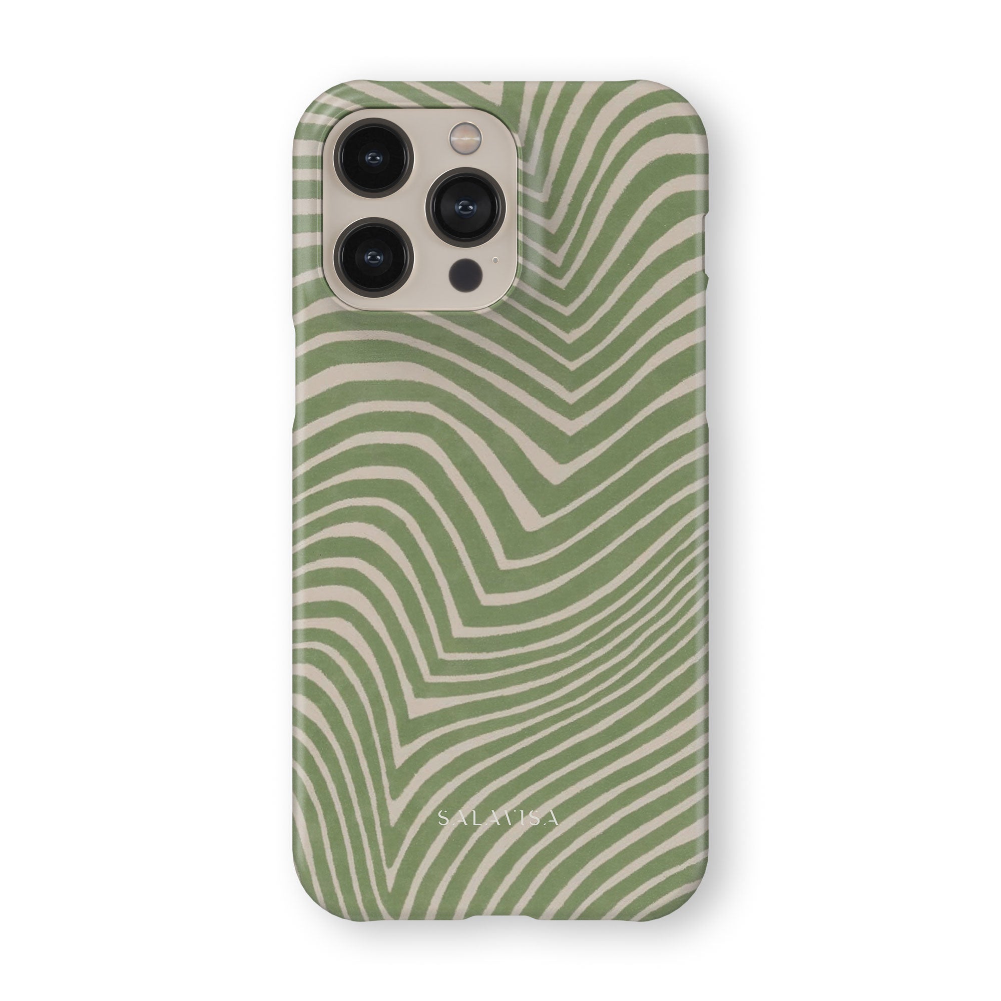 Wave Sage Phone Case — front view — Salavisa