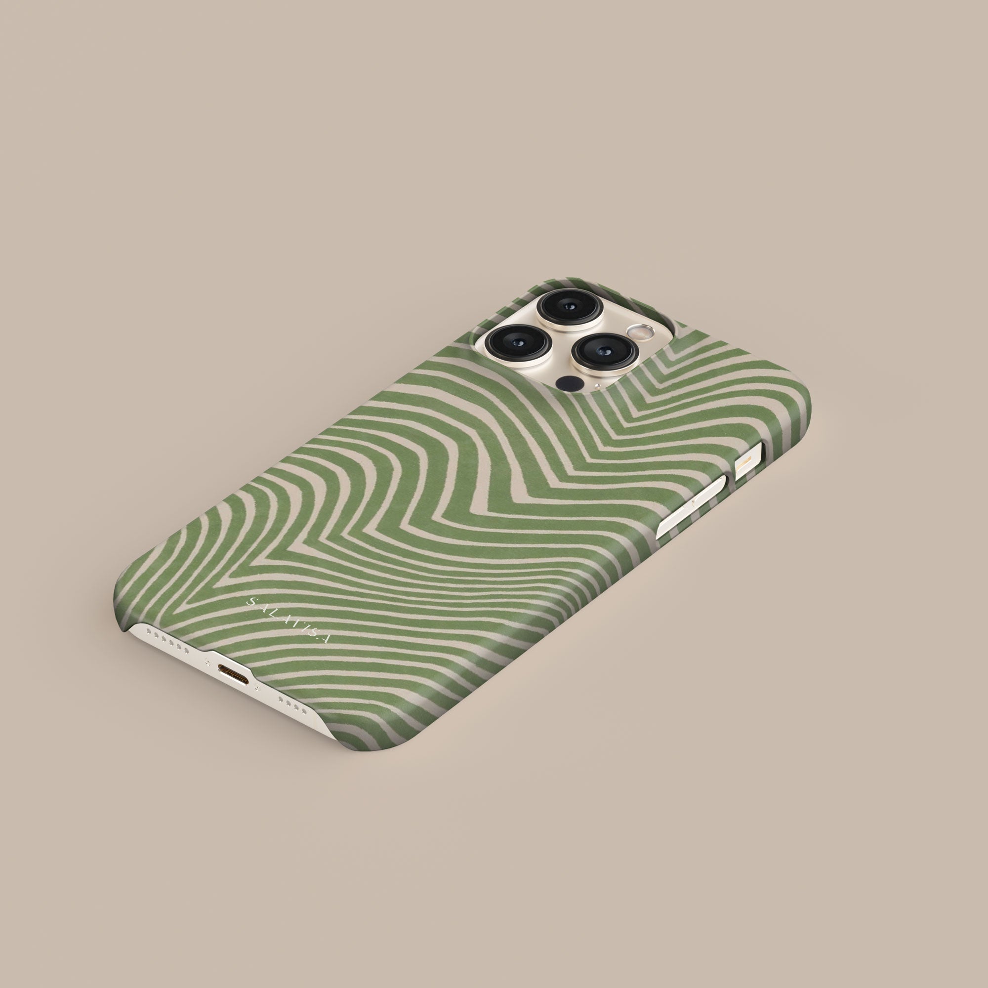 Wave Sage Phone Case — side profile — Salavisa