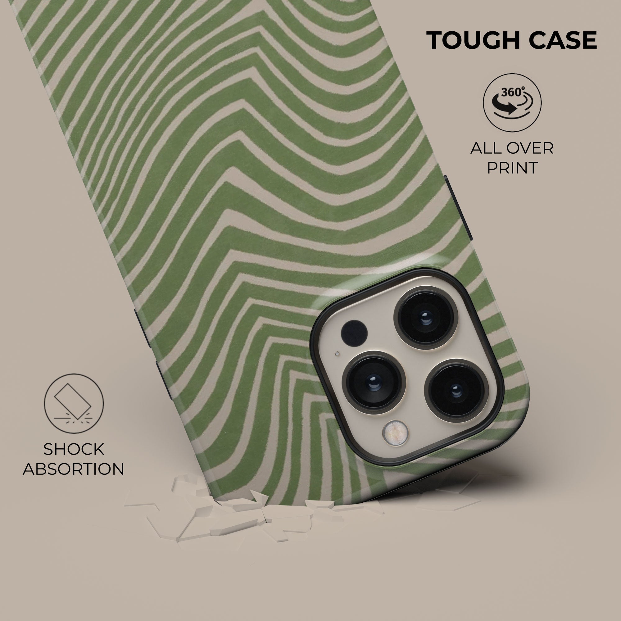 Wave Sage Phone Case — detail view