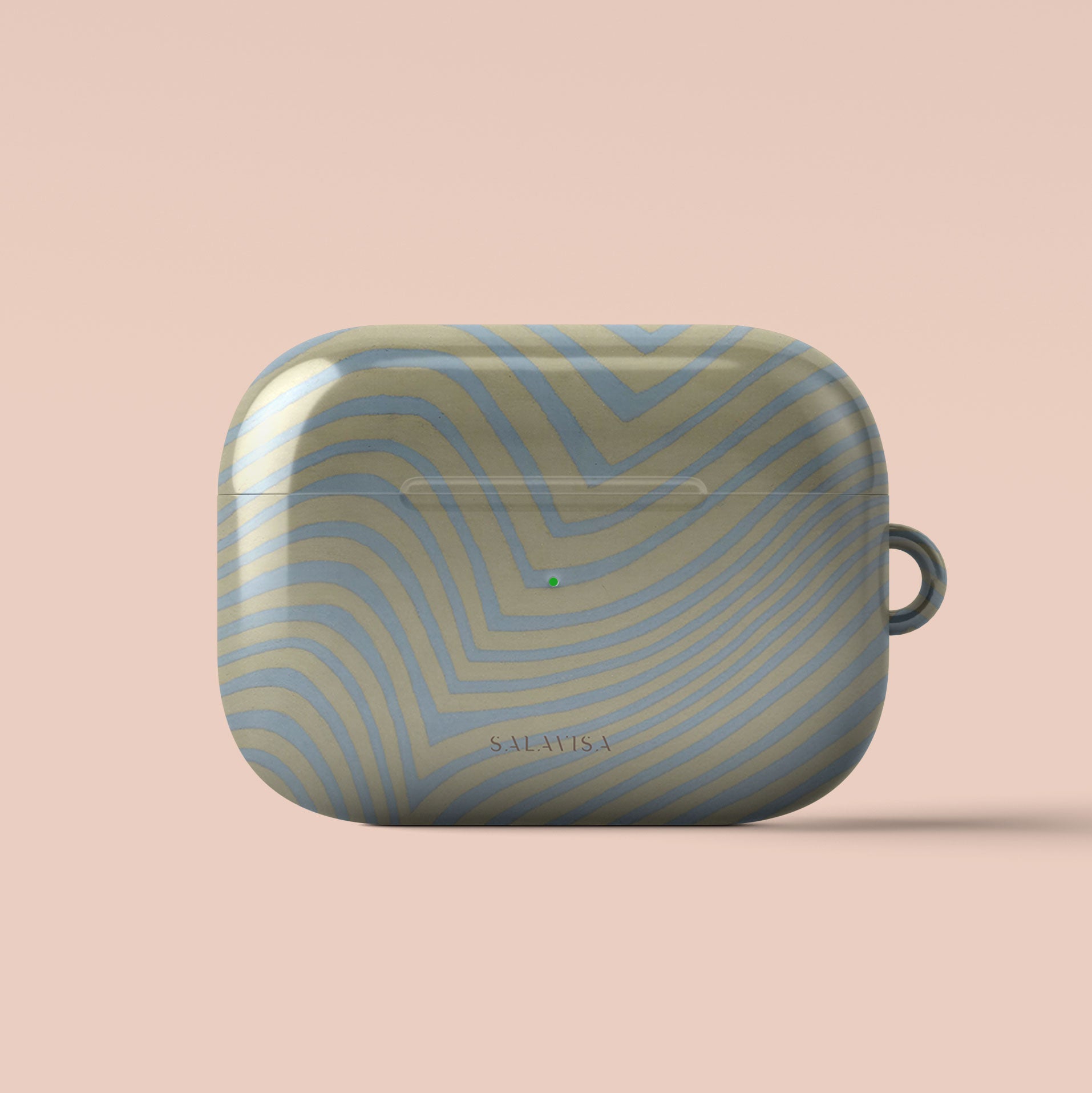 Wave Sky AirPods Case — view 2 — Salavisa