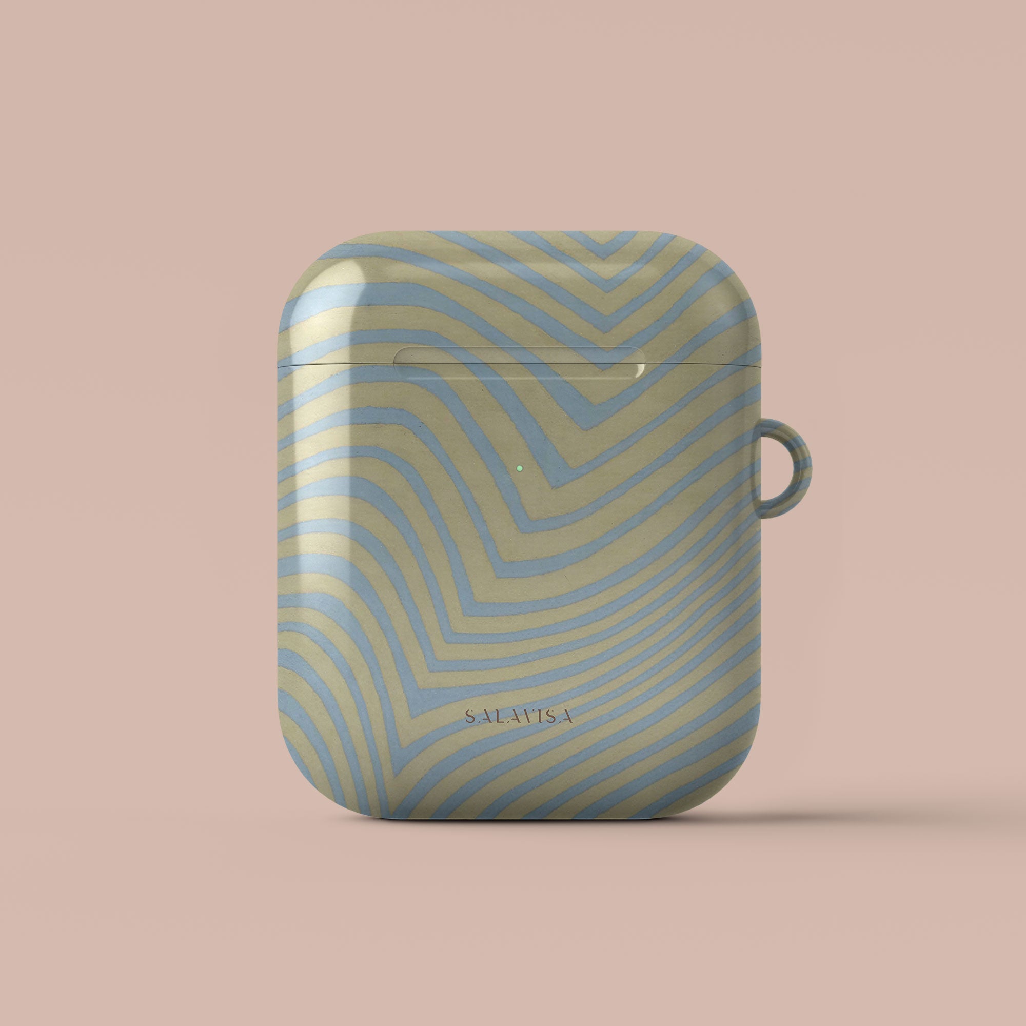 Wave Sky AirPods Case — view 3 — Salavisa