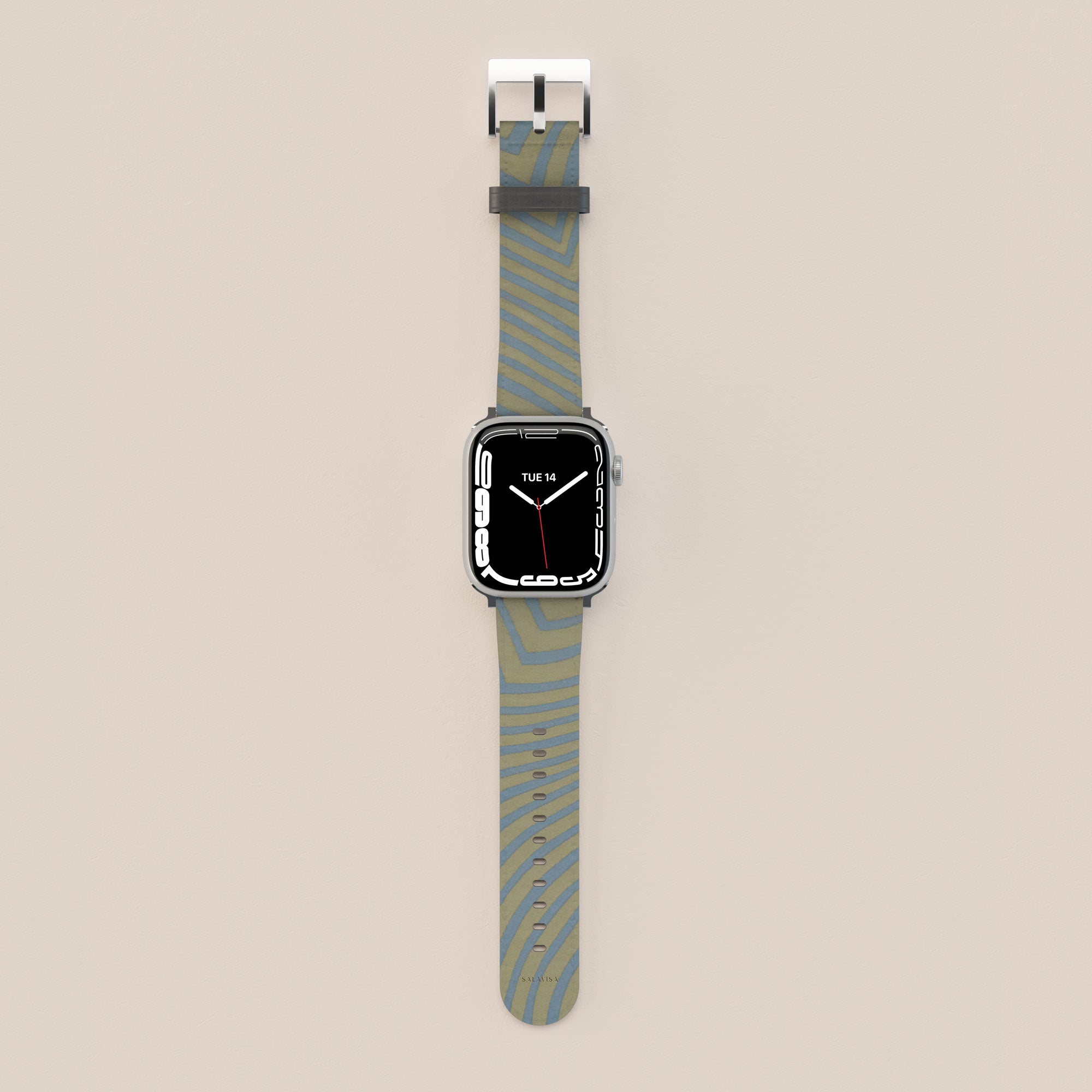 Wave Sky Apple Watch Band — view 2 — Salavisa