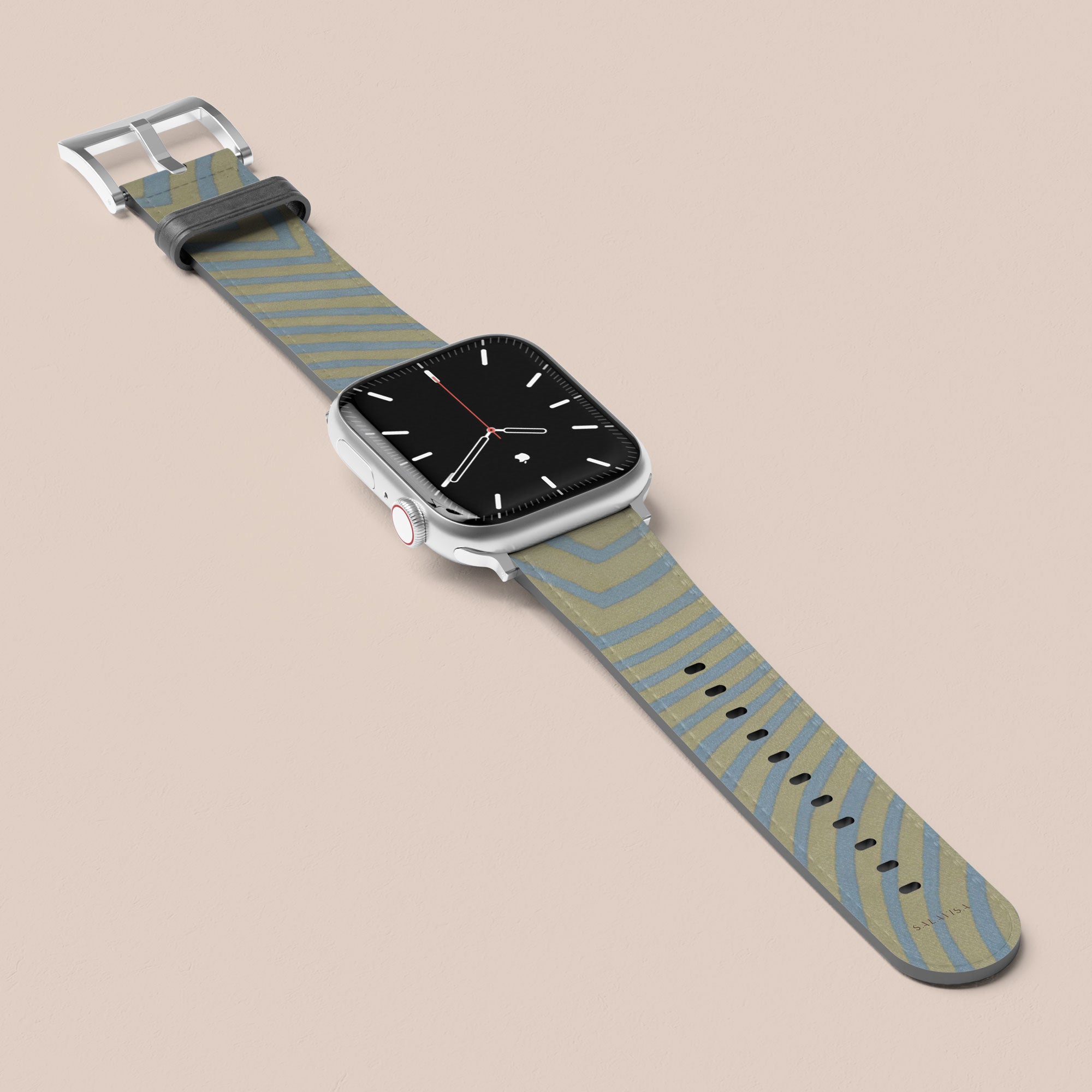 Wave Sky Apple Watch Band — view 3 — Salavisa